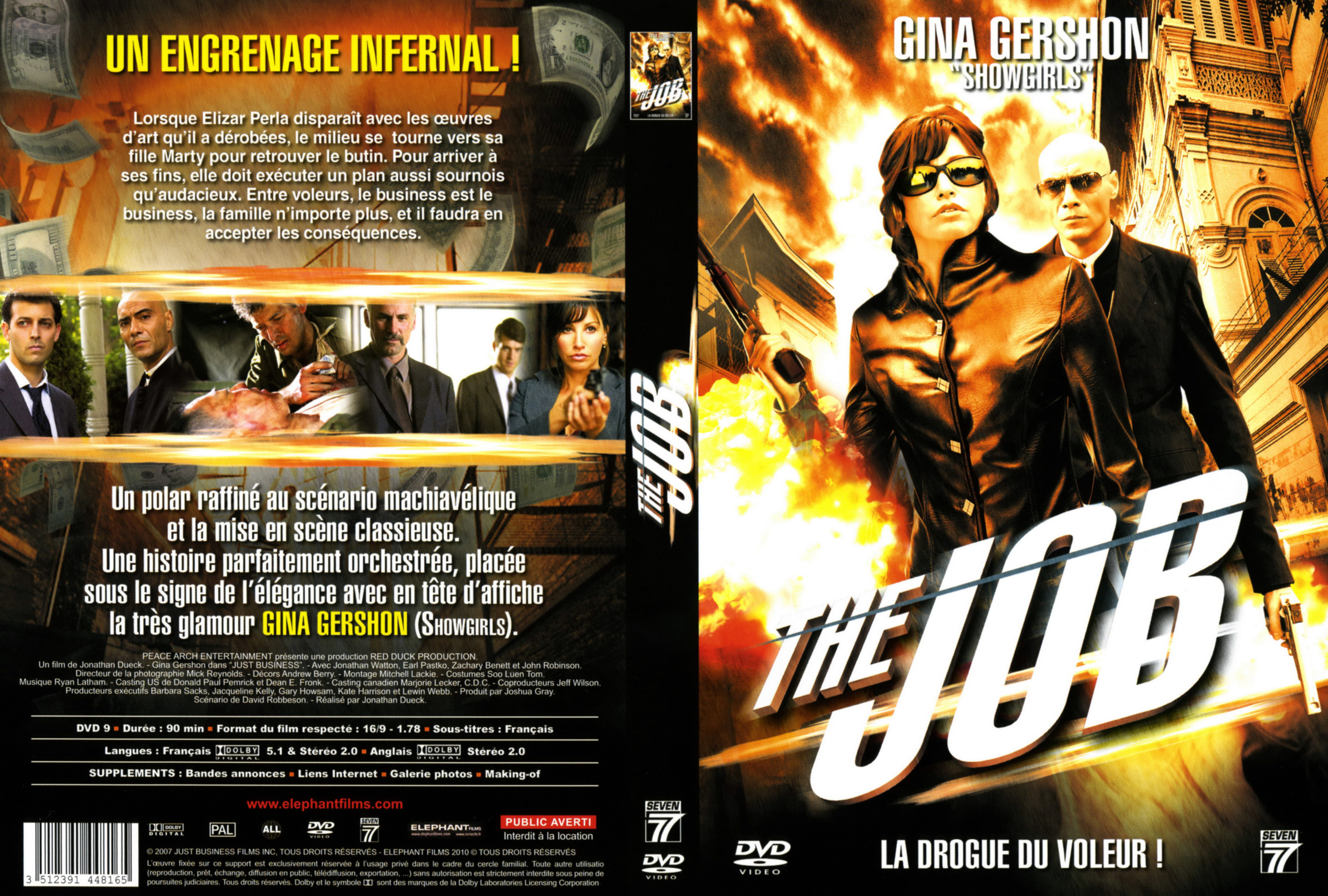 Jaquette DVD The job (2007)