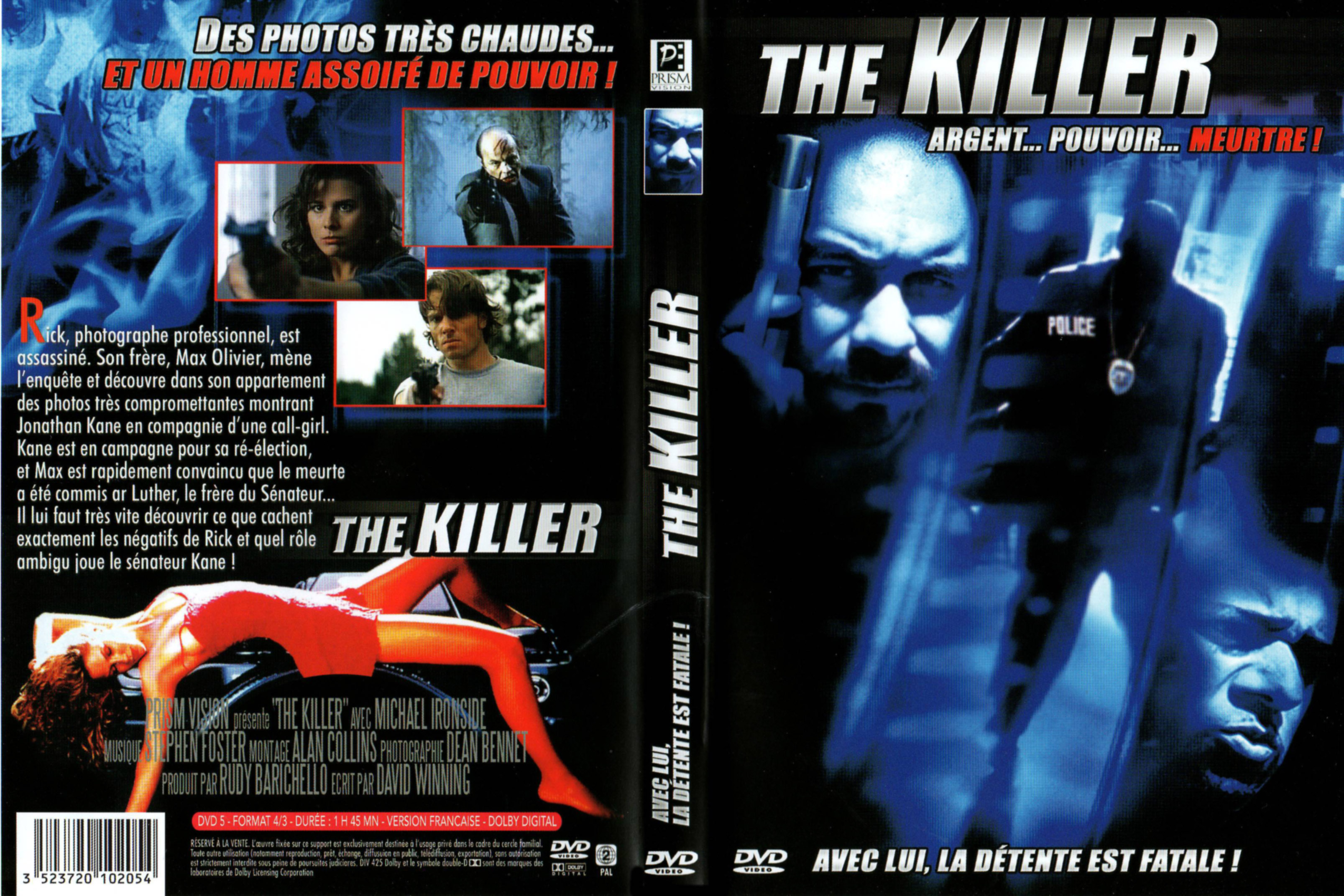 Jaquette DVD The killer (Michael Ironside)