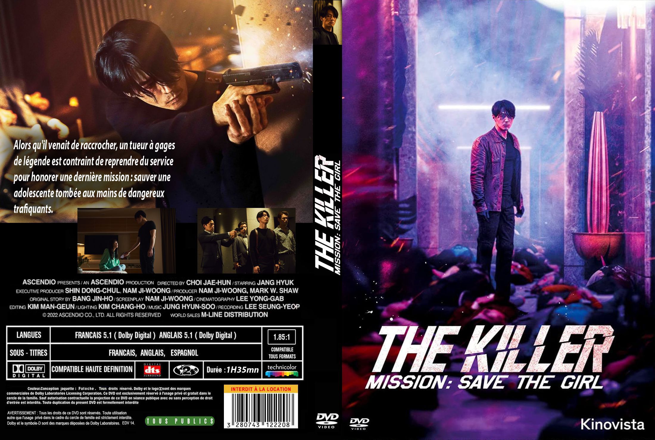 Jaquette DVD The killer custom