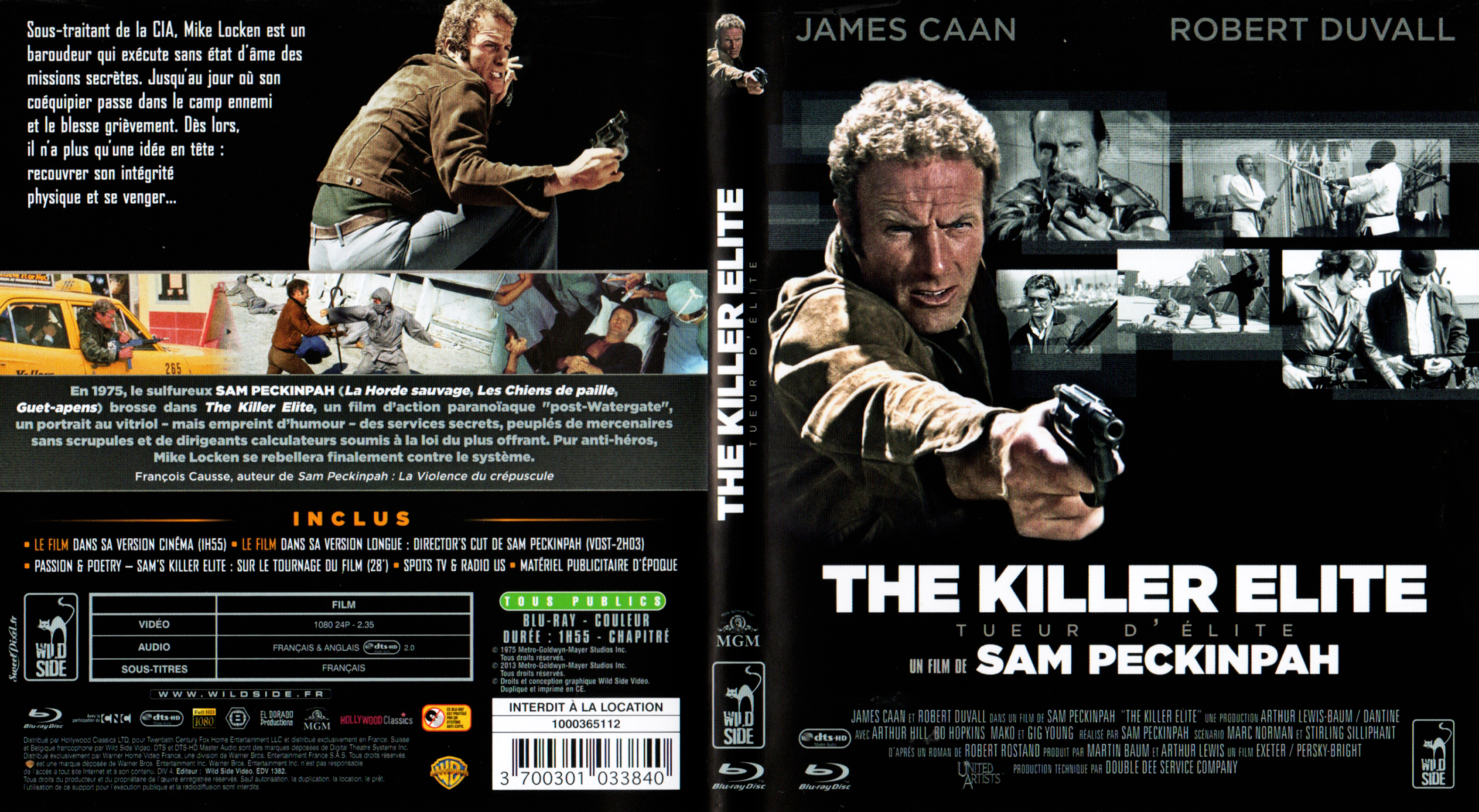 Jaquette DVD The killer elite - Tueur d