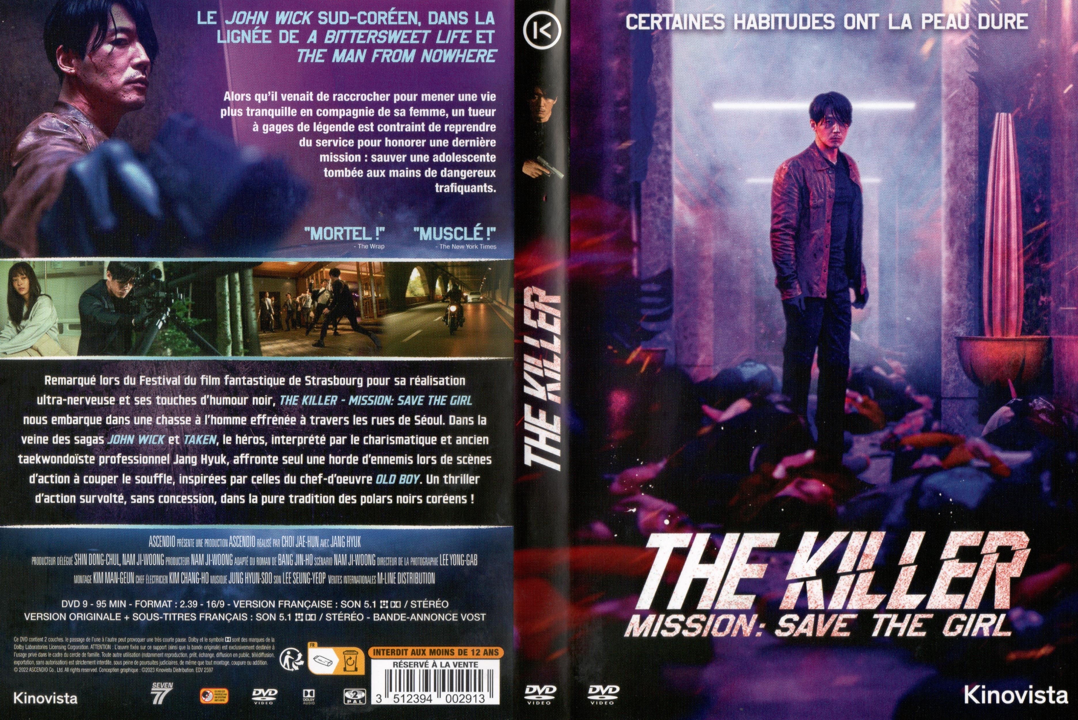 Jaquette DVD The killer mission save the girl