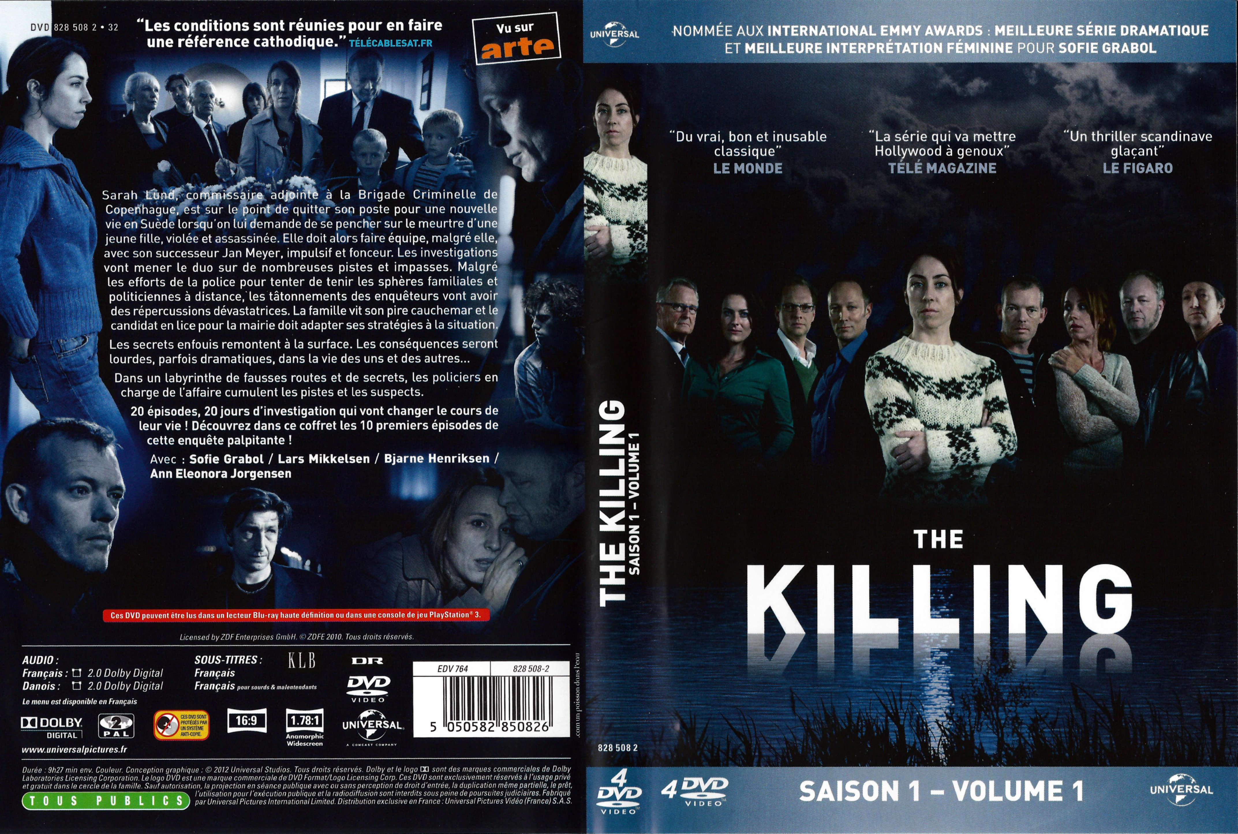 Jaquette DVD The killing Saison 1 vol 01