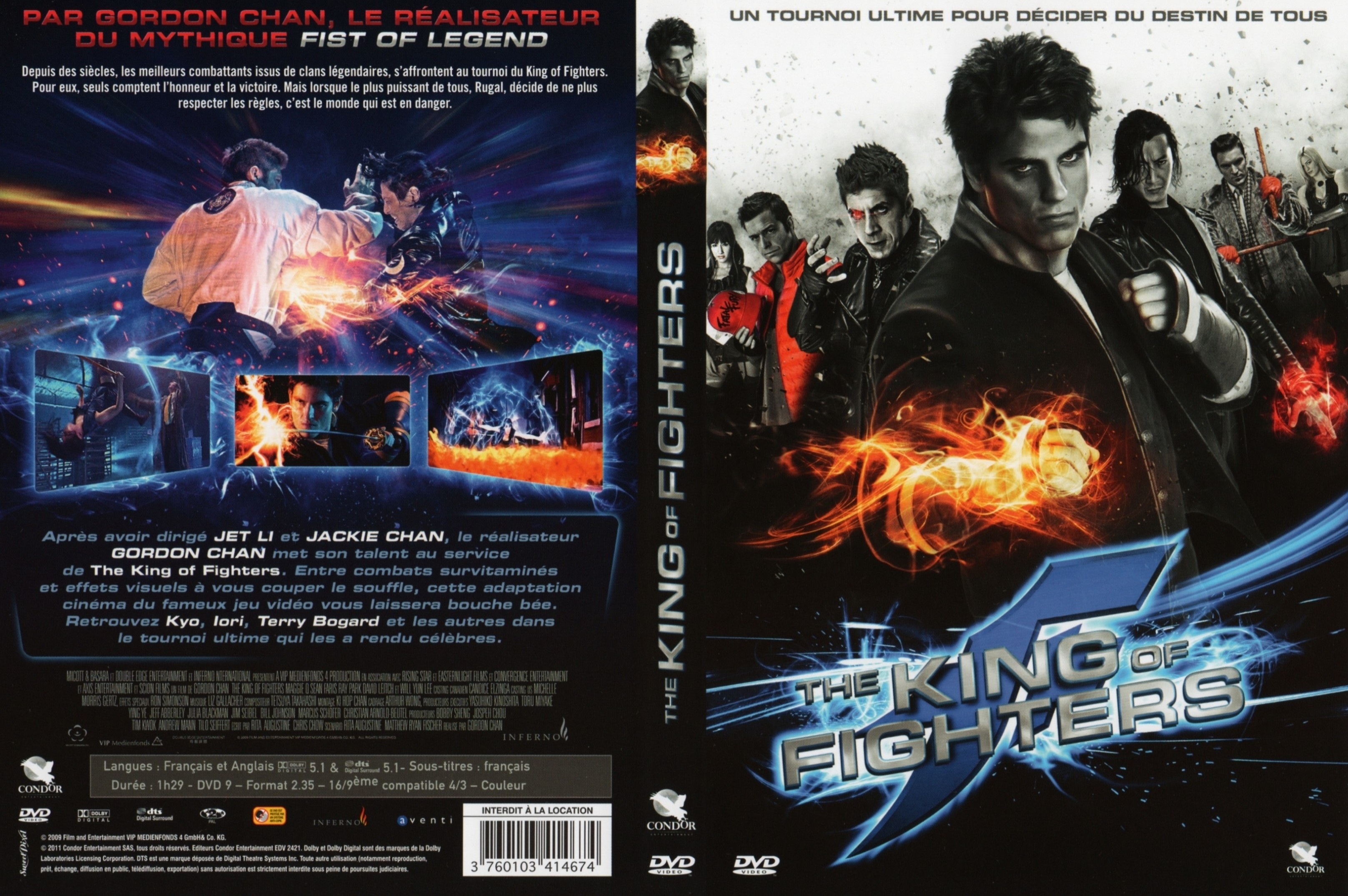 Jaquette DVD The king of fighters