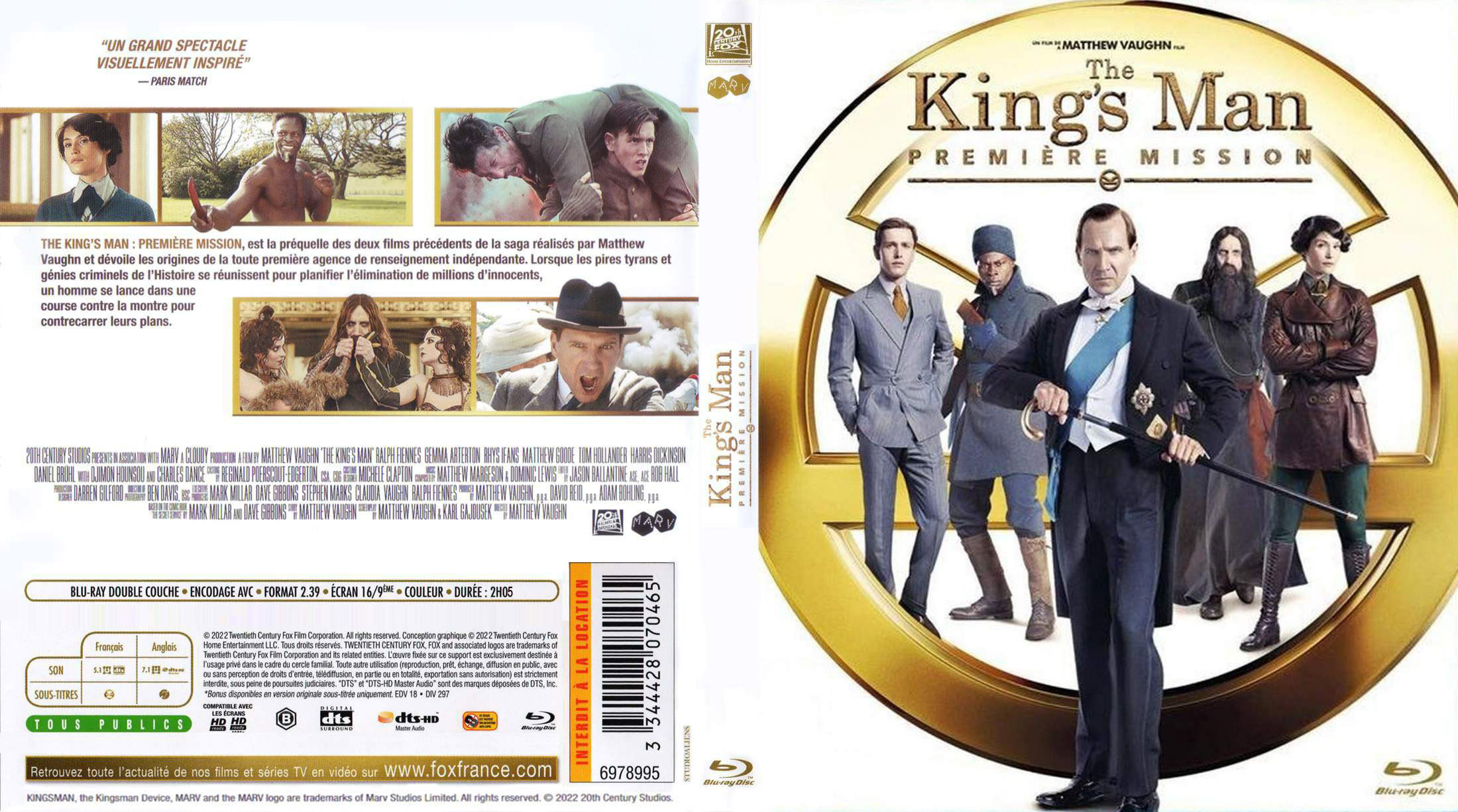 Jaquette DVD The king