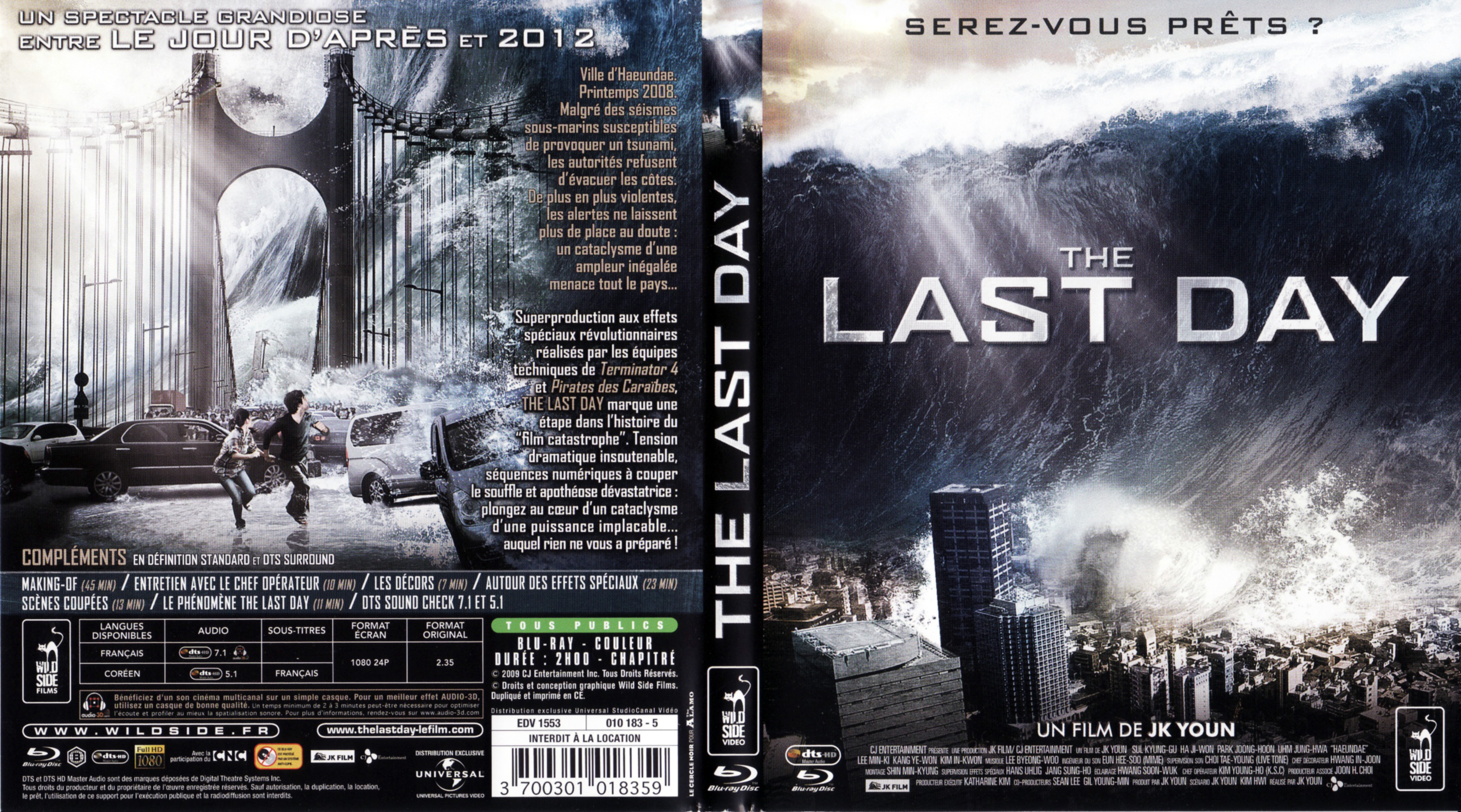 Jaquette DVD The last day (BLU-RAY)