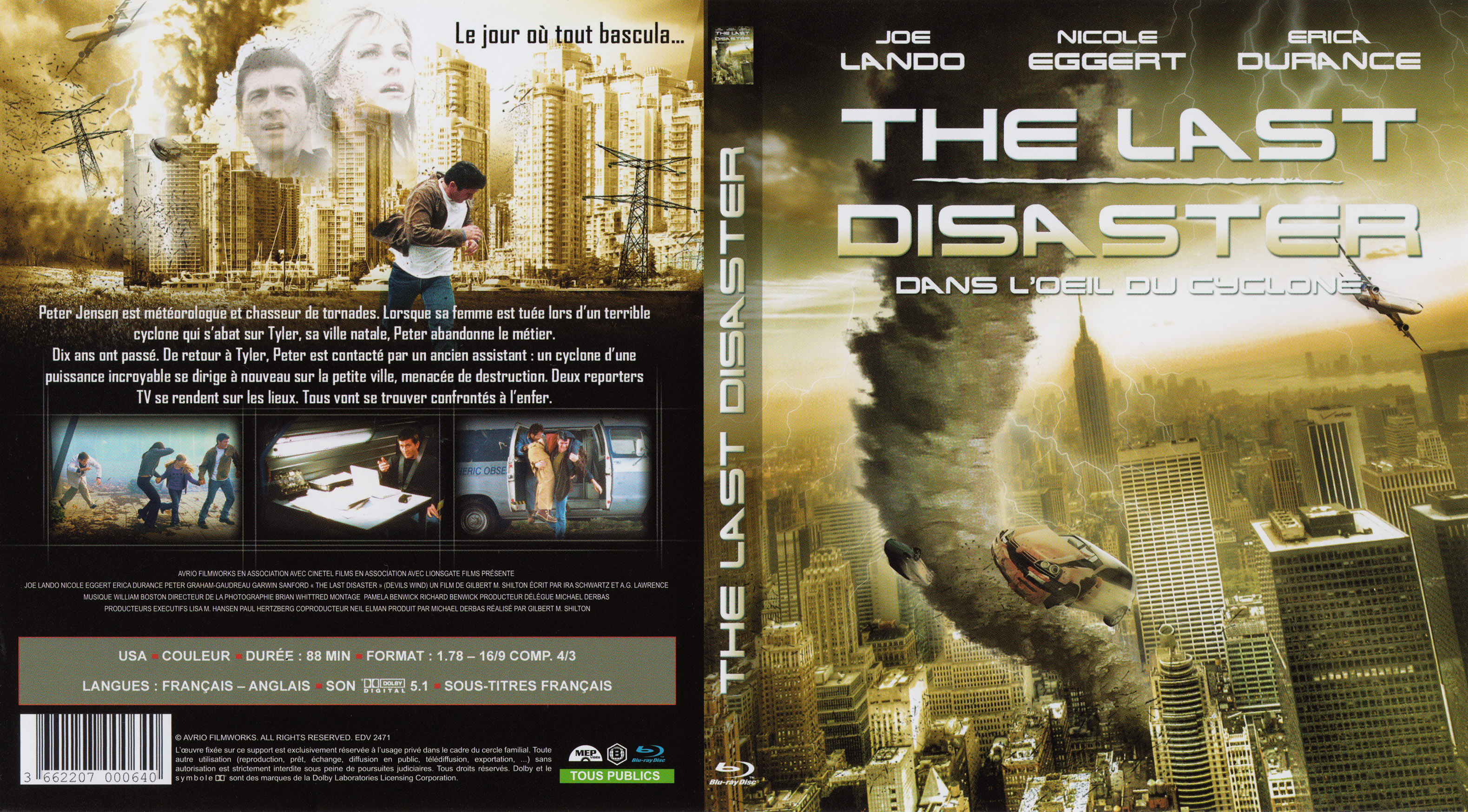 Jaquette DVD The last disaster (BLU-RAY)