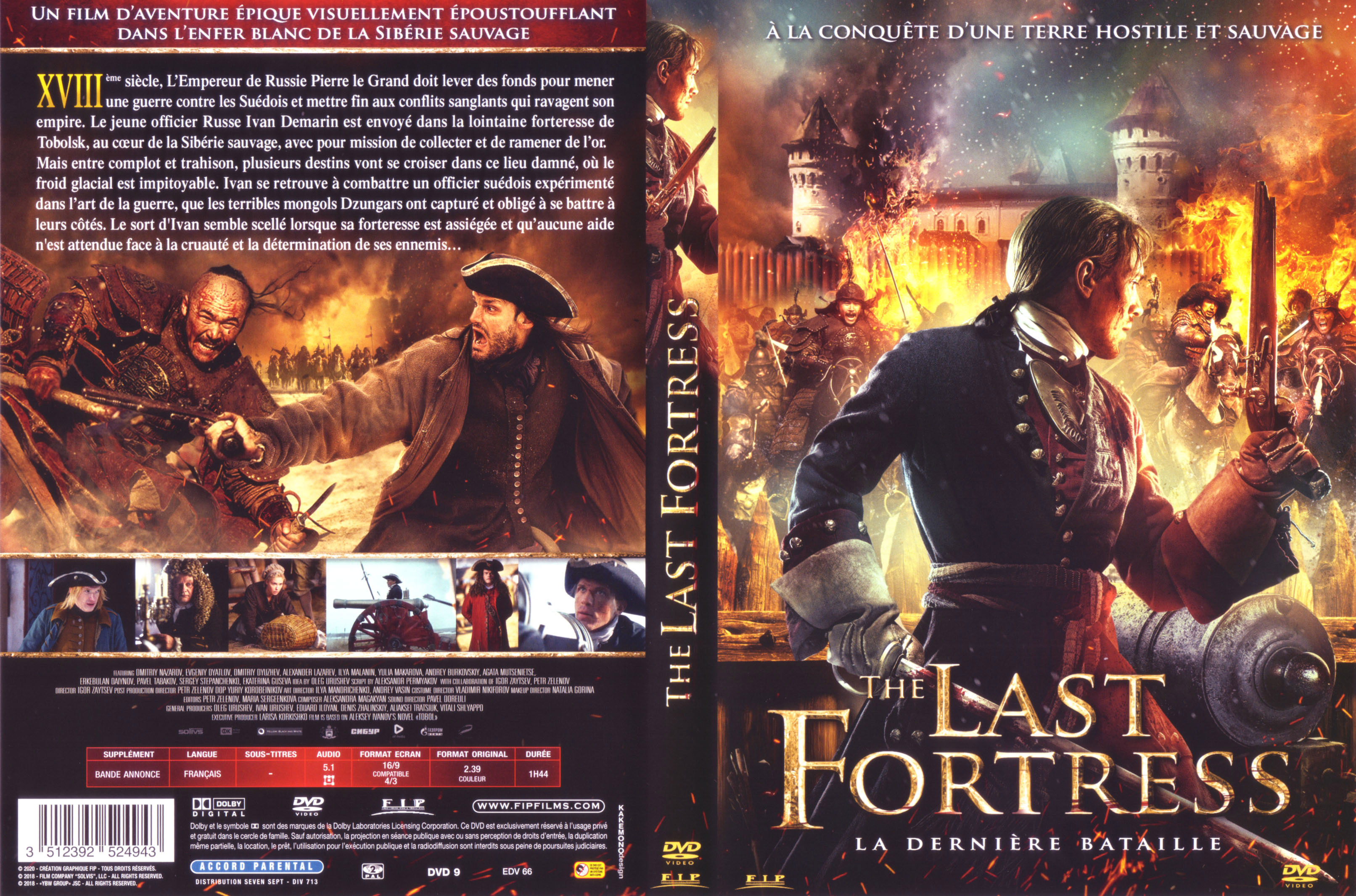Jaquette DVD The last fortress
