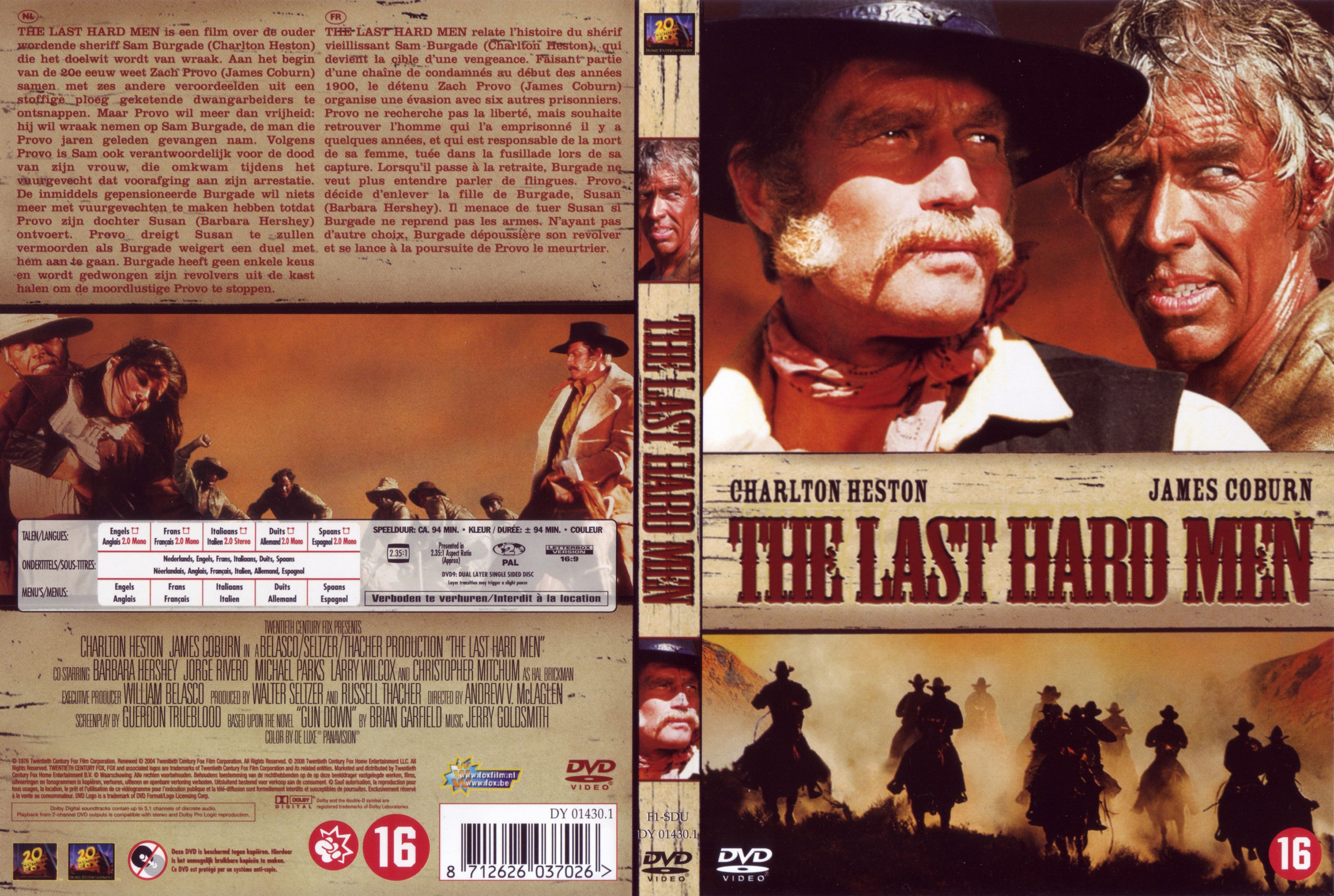 Jaquette DVD The last hard men