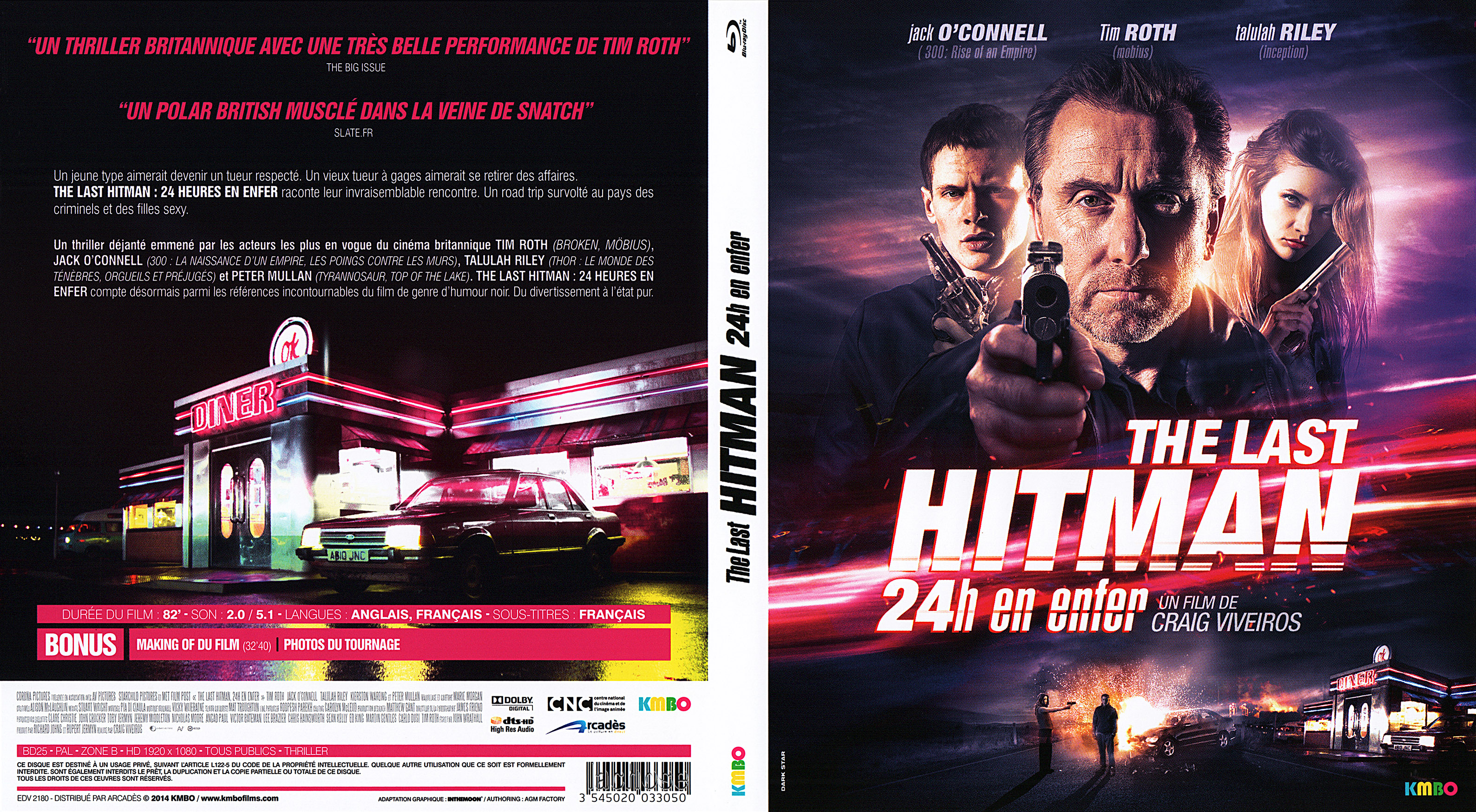 Jaquette DVD The last hitman (BLU-RAY)