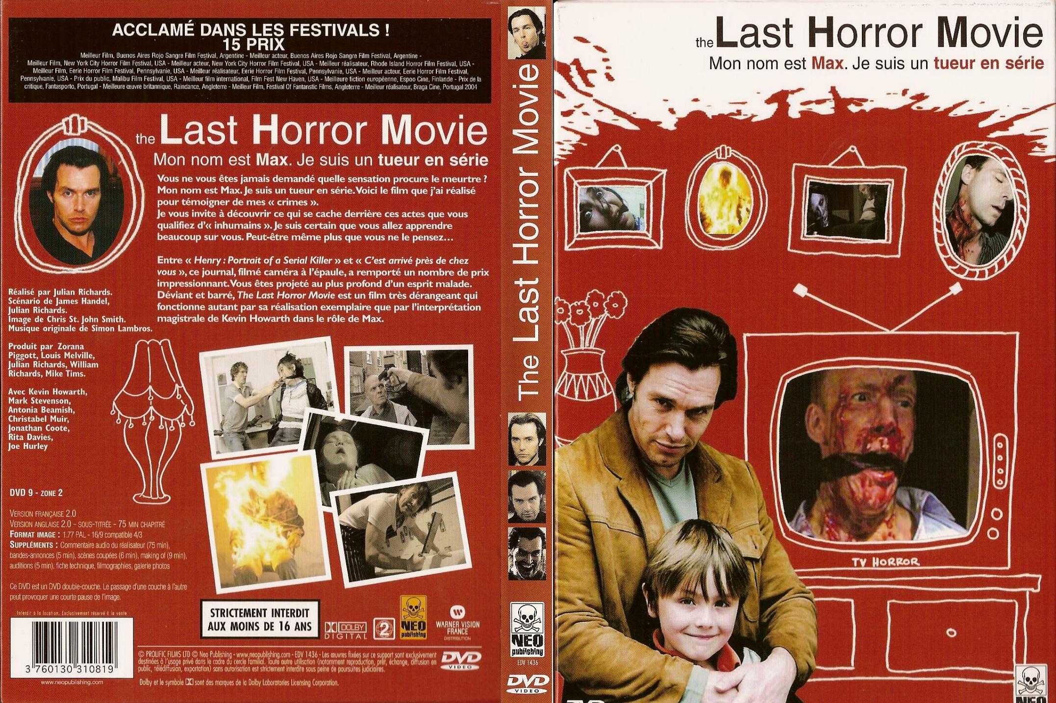 Jaquette DVD The last horror movie