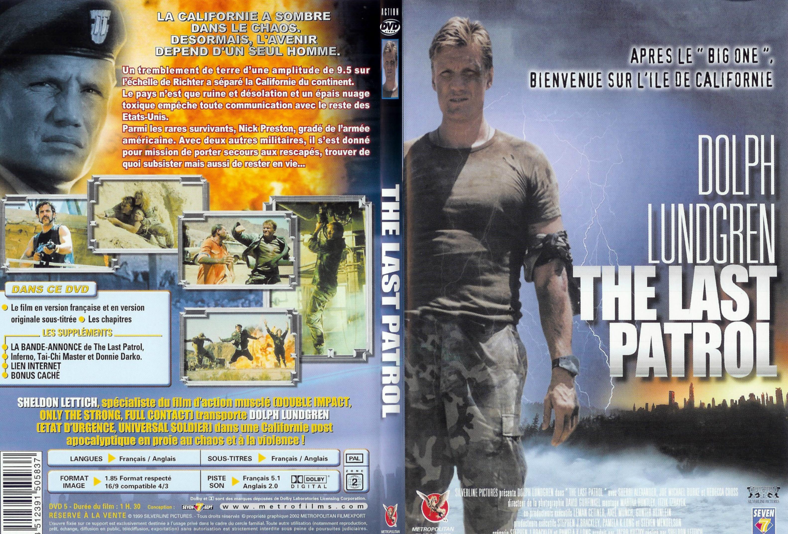 Jaquette DVD The last patrol - SLIM