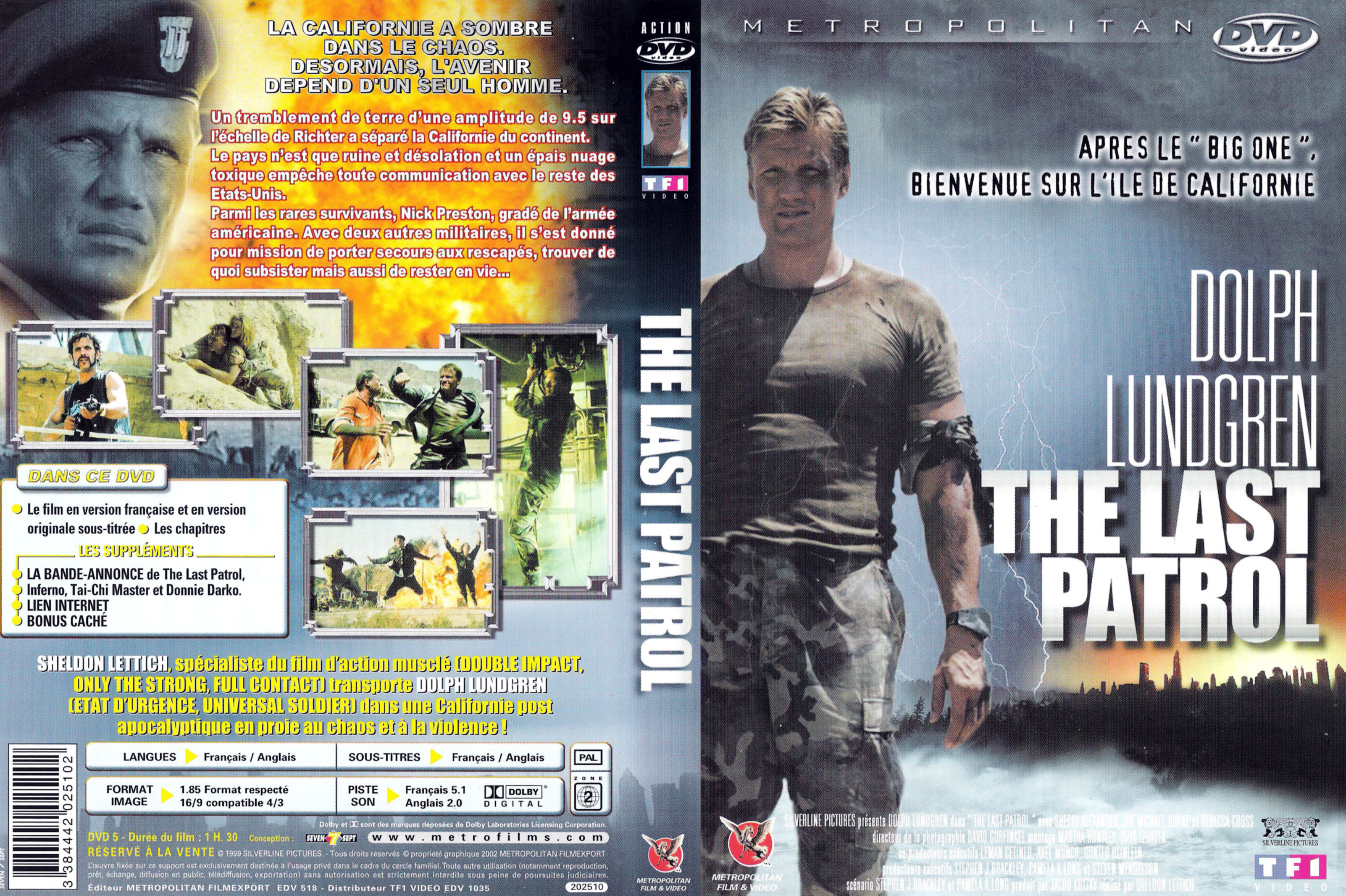 Jaquette DVD The last patrol v2