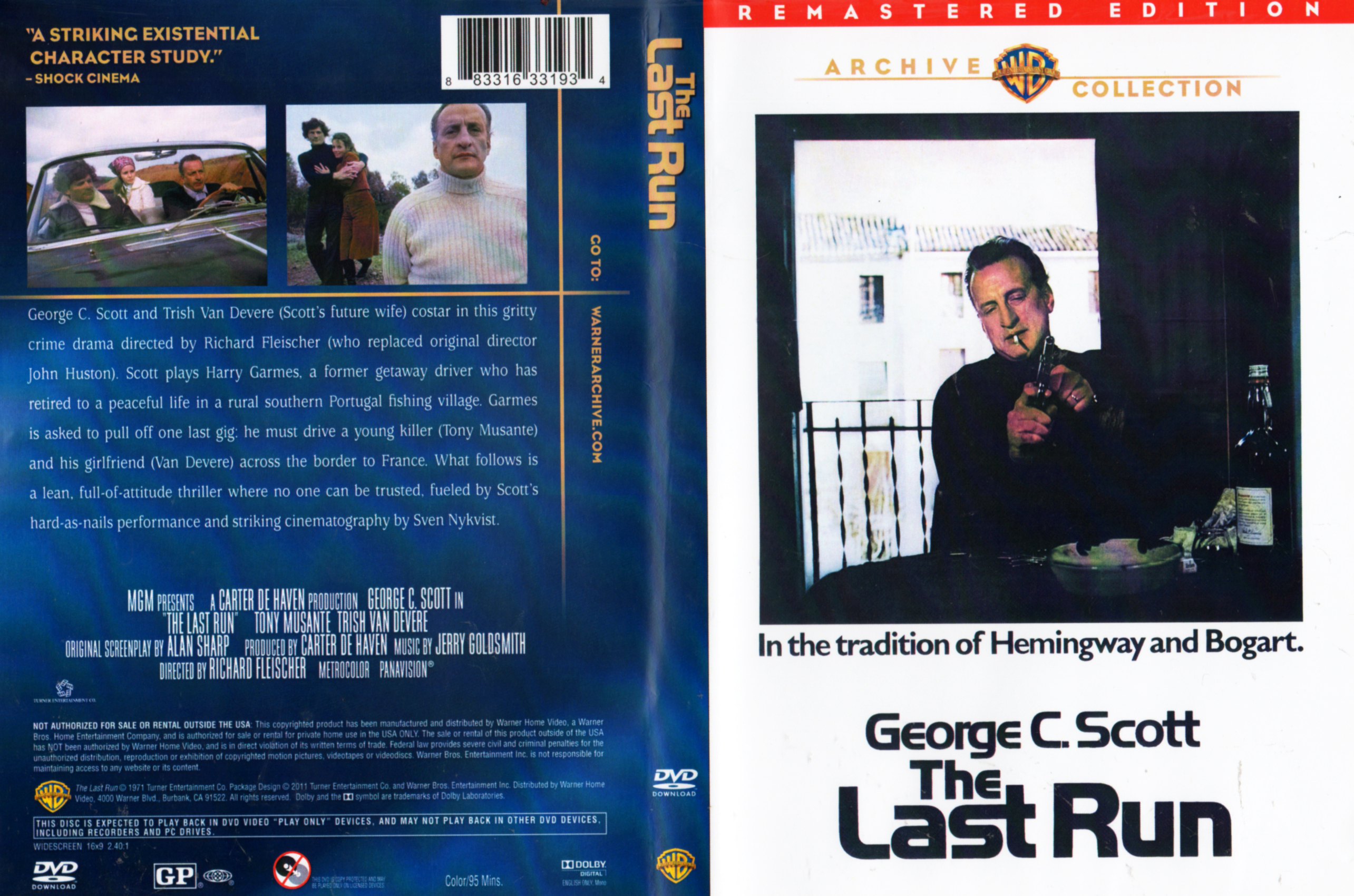 Jaquette DVD The last run Zone 1