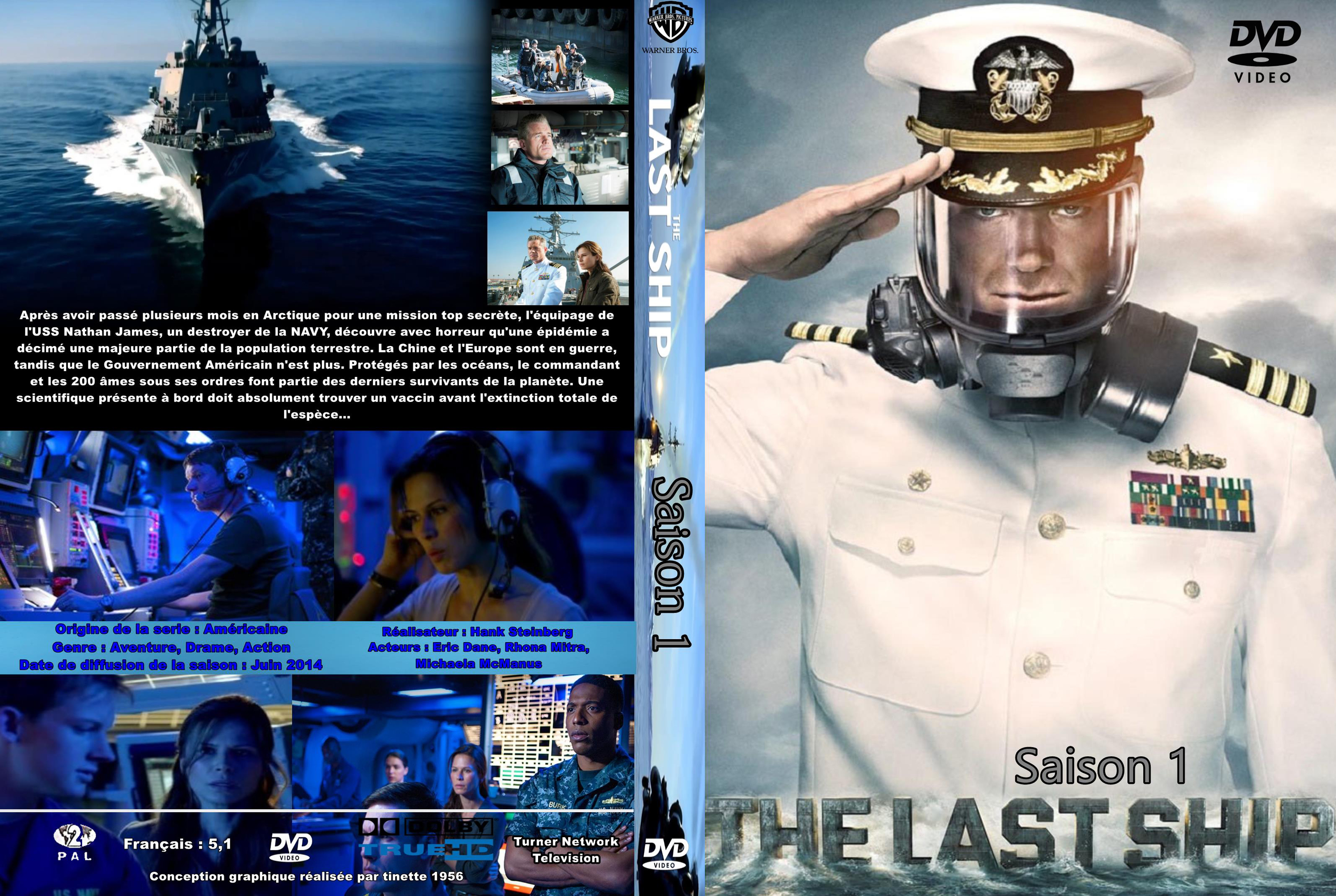 Jaquette DVD The last ship saison 1 custom