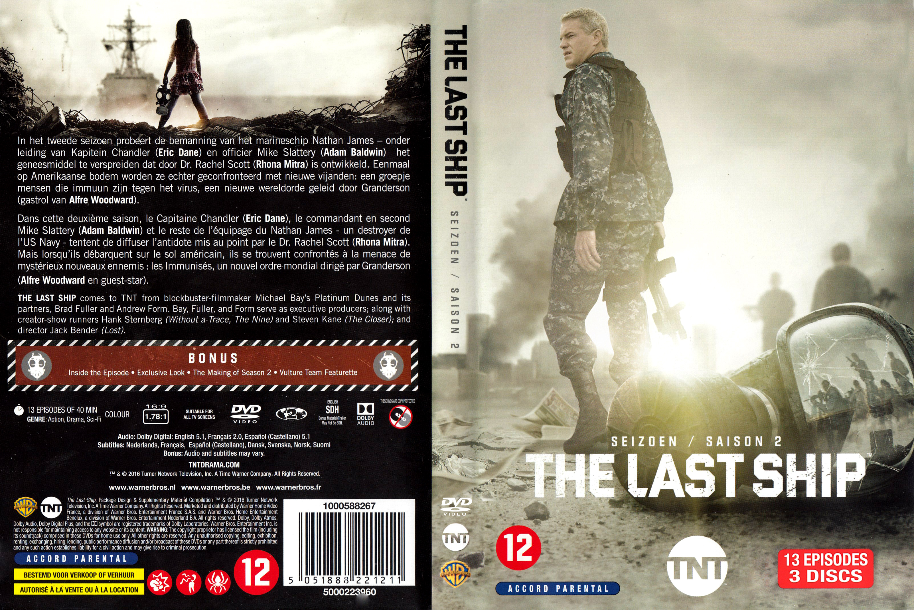 Jaquette DVD The last ship saison 2