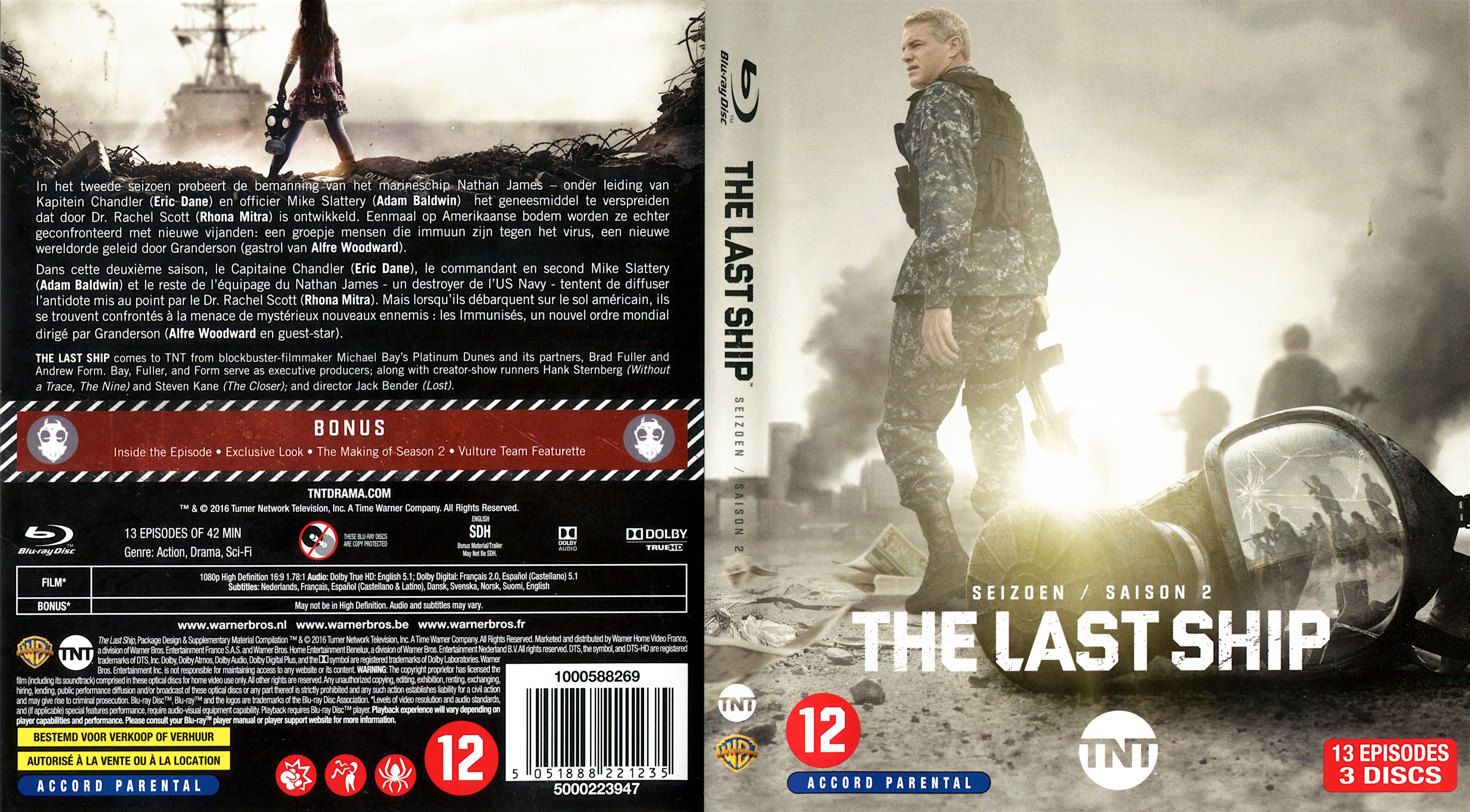 Jaquette DVD The last ship saison 2 (BLU-RAY)