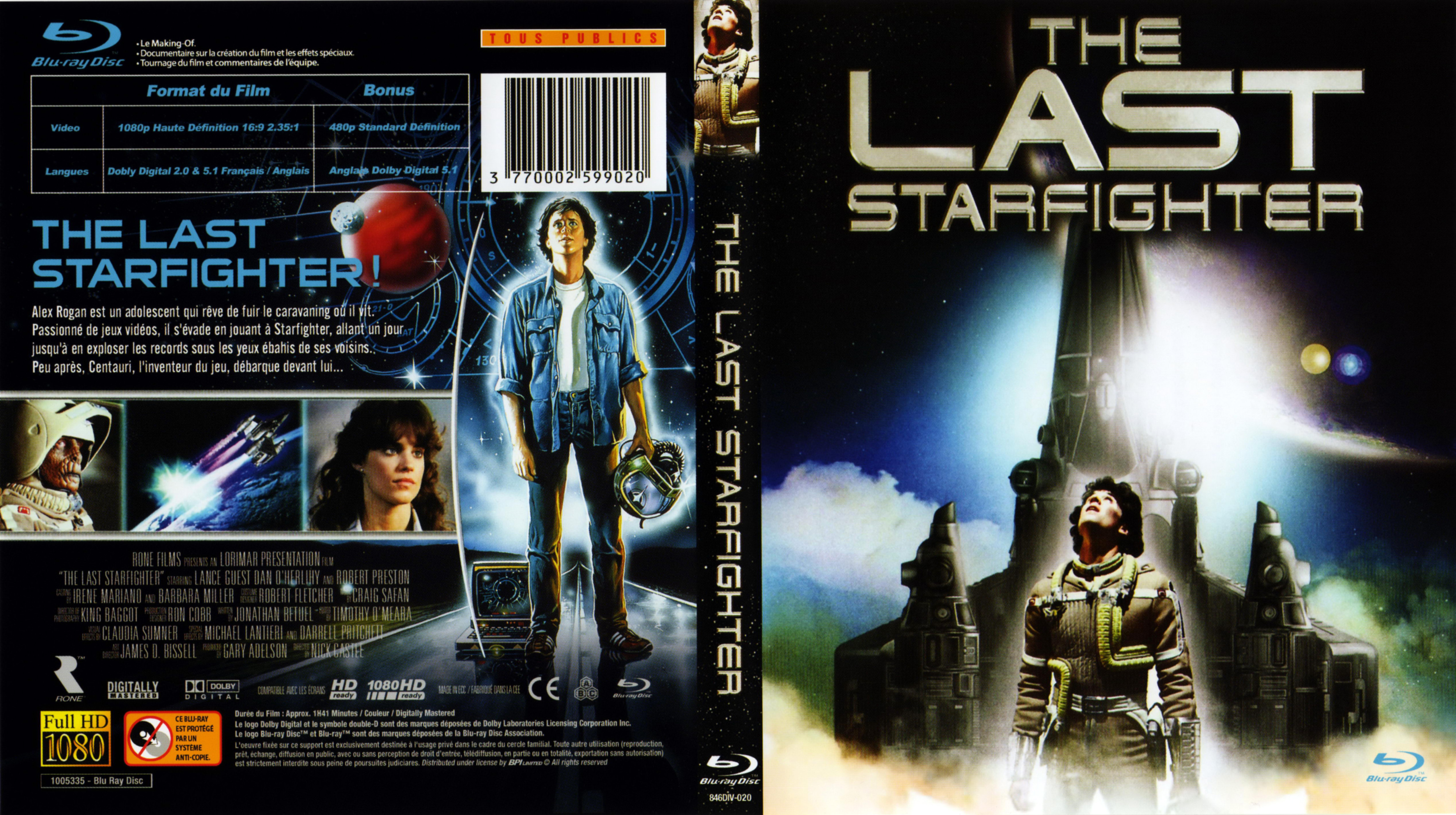Jaquette DVD The last starfighter (BLU-RAY)