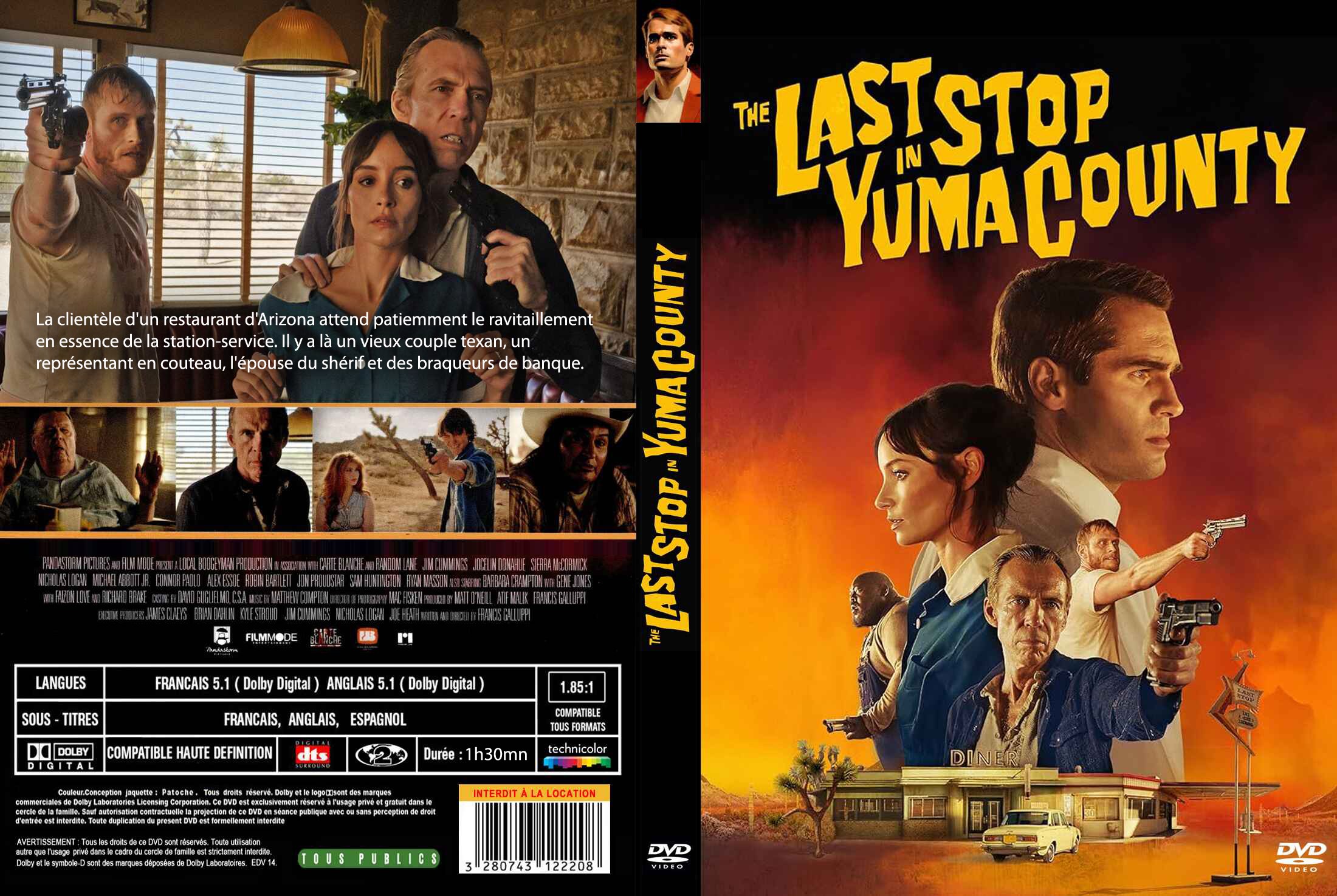 Jaquette DVD The last stop yuma county custom