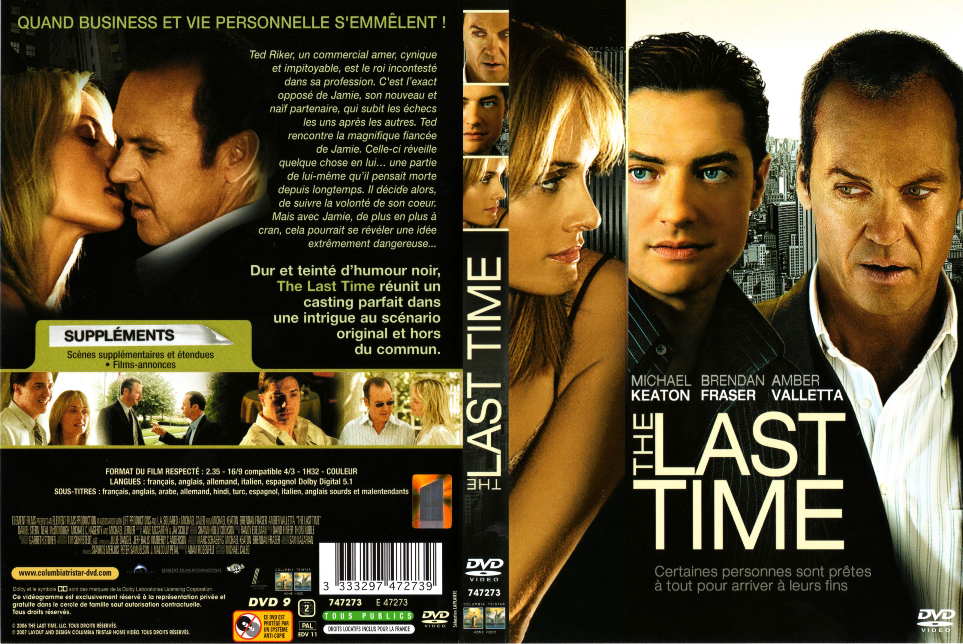 Jaquette DVD The last time