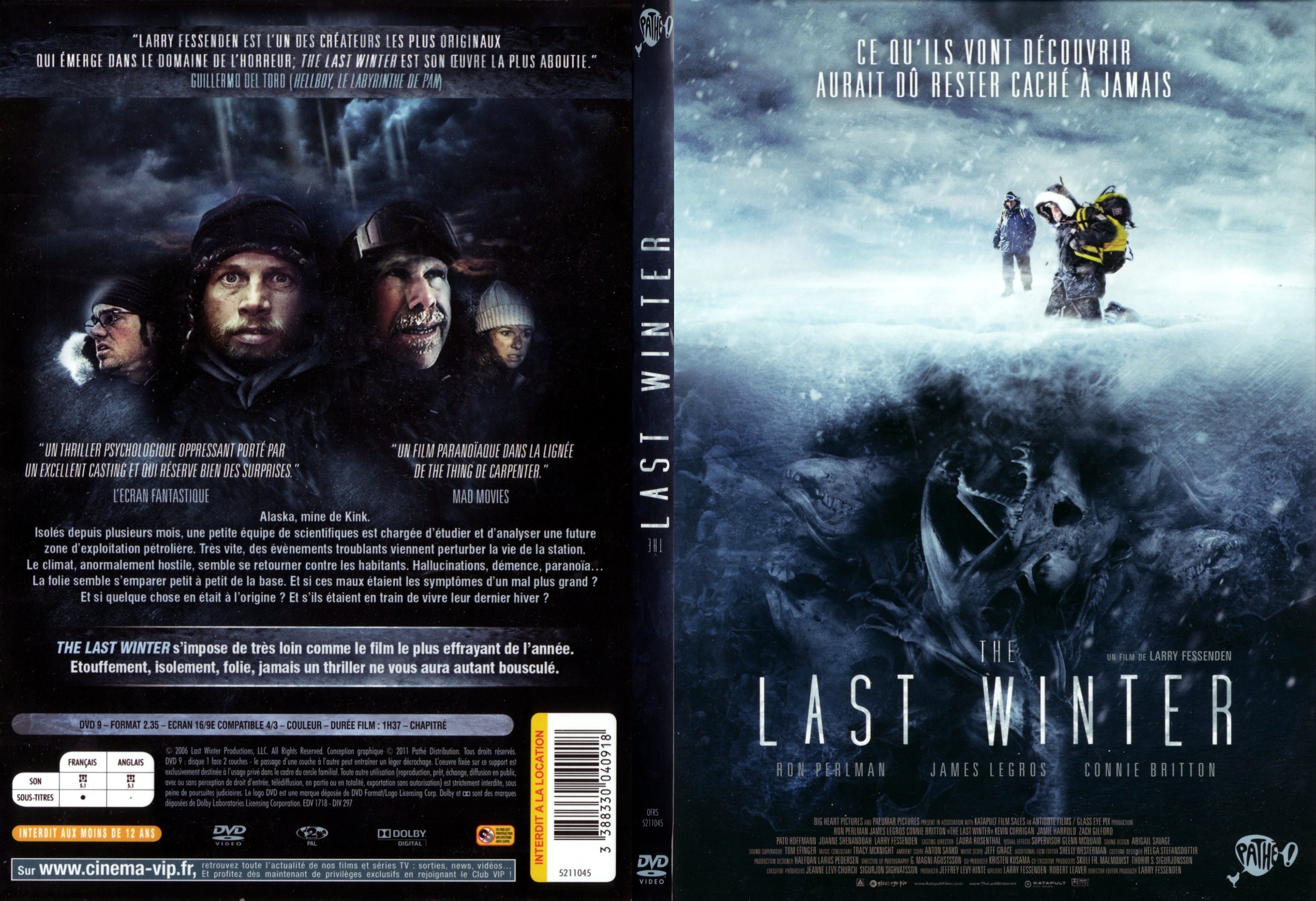 Jaquette DVD The last winter - SLIM