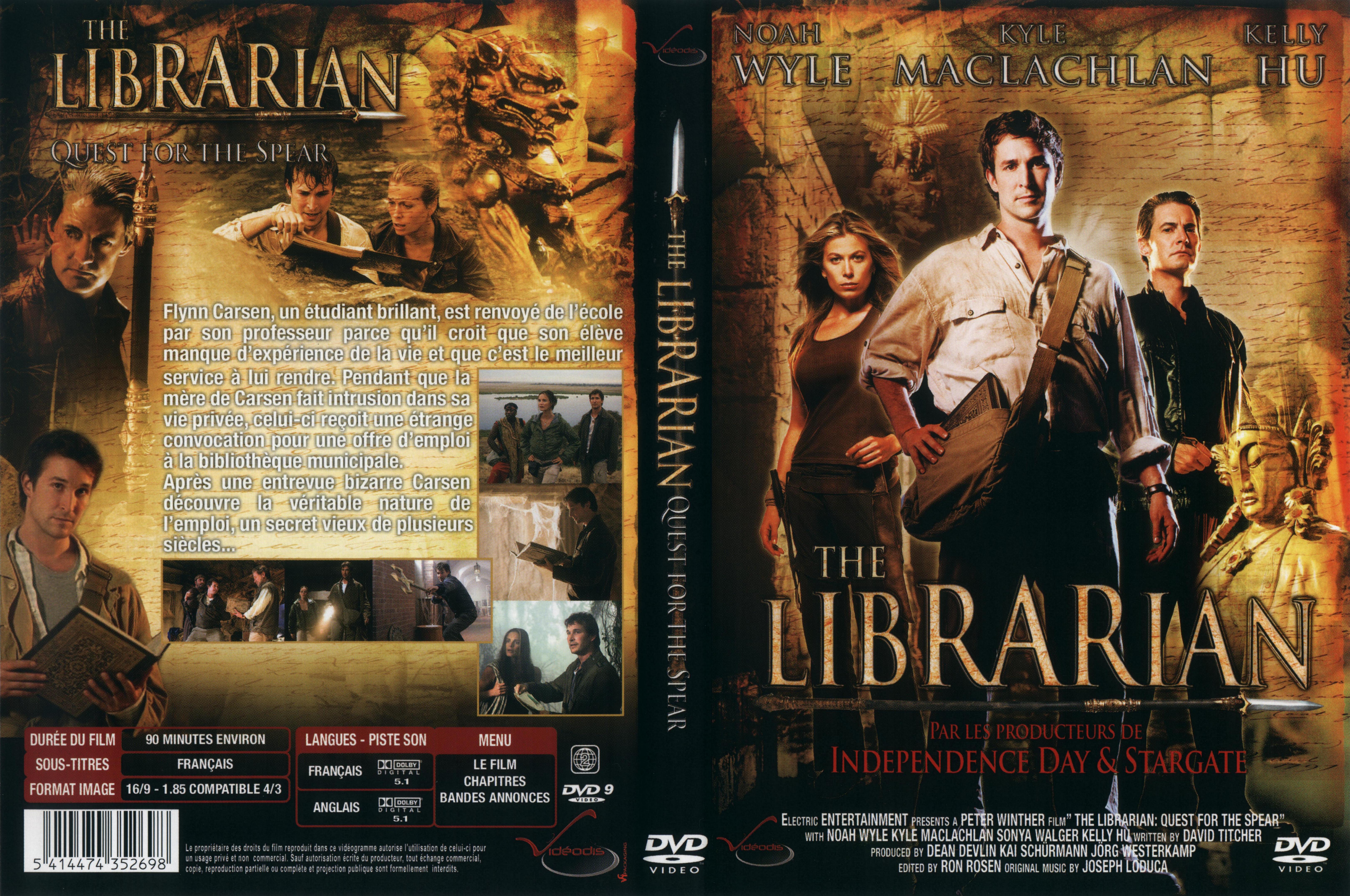 Jaquette DVD The librarian