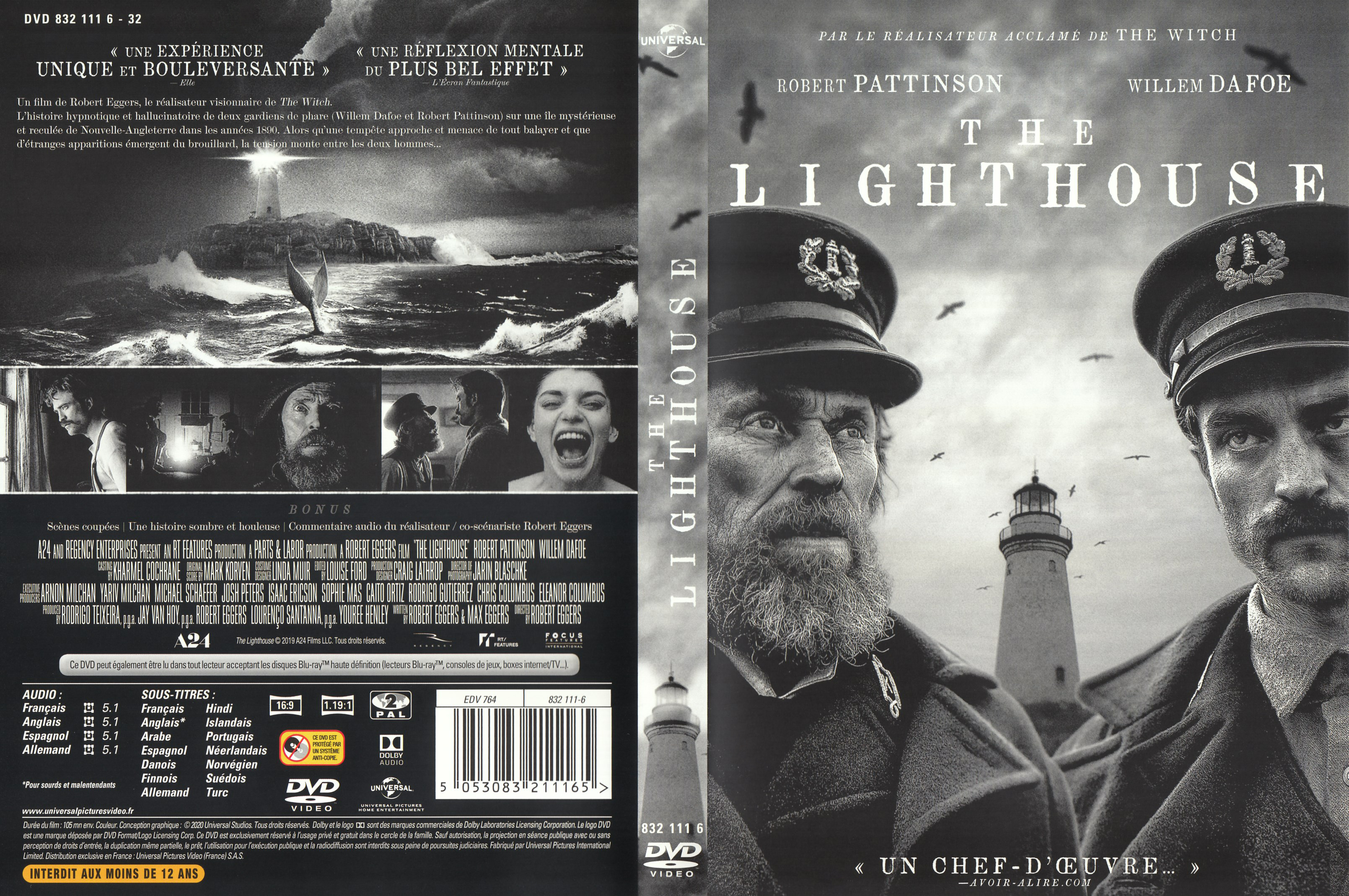 Jaquette DVD The lighthouse