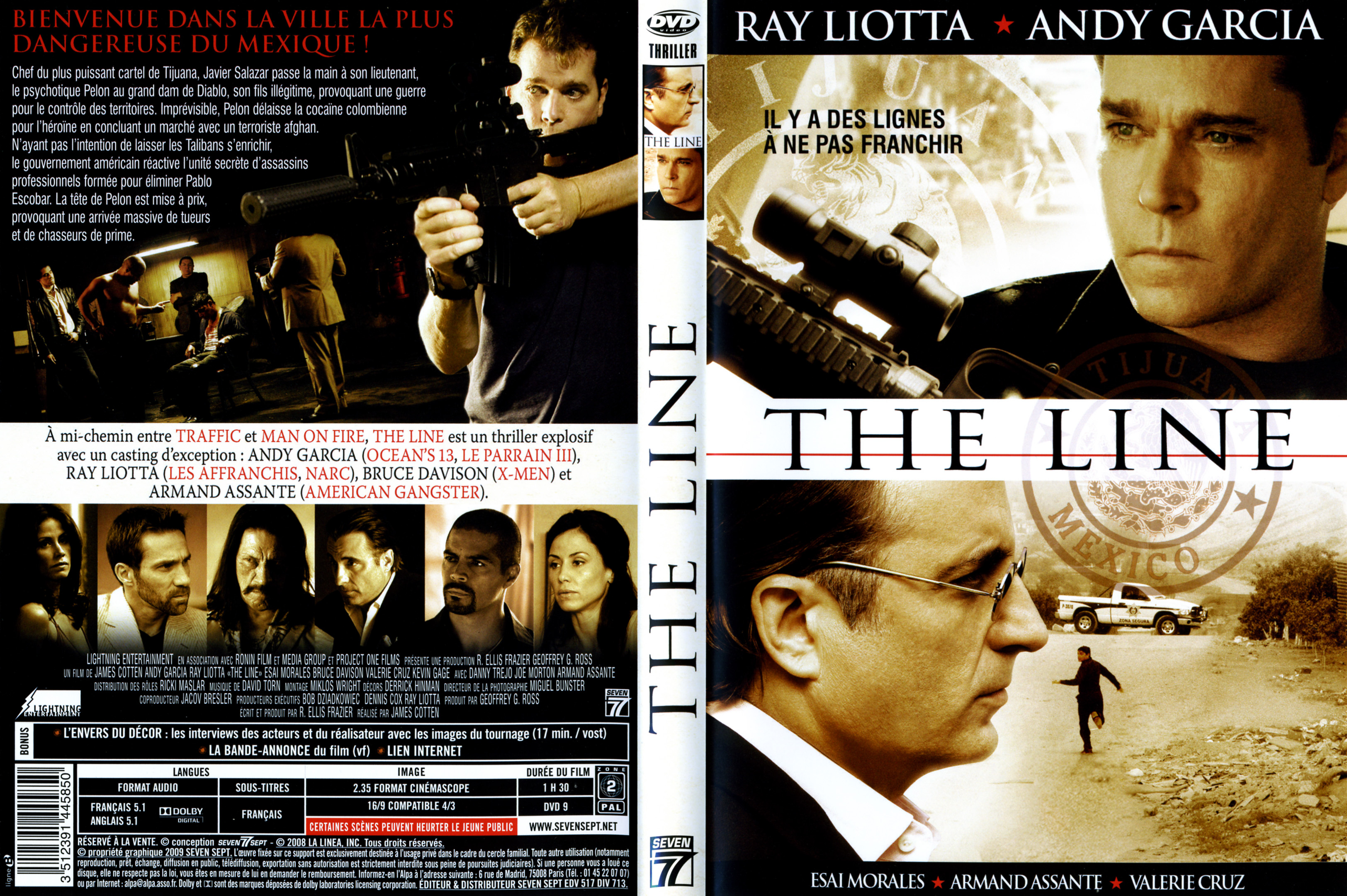 Jaquette DVD The line