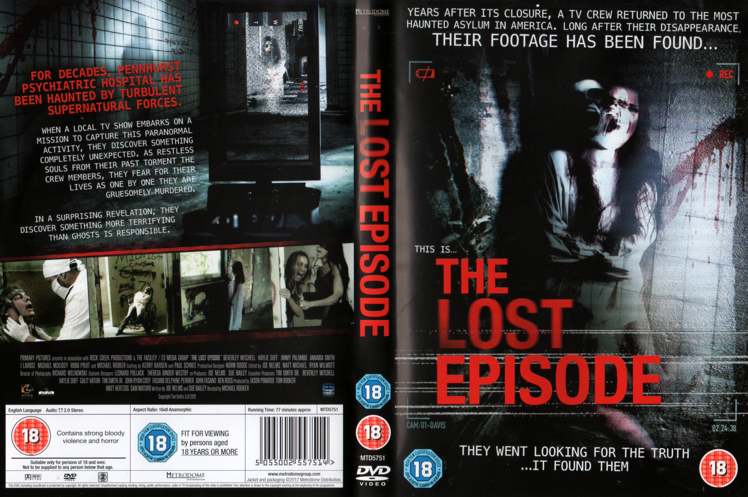 Jaquette DVD The lost episode Zone 1