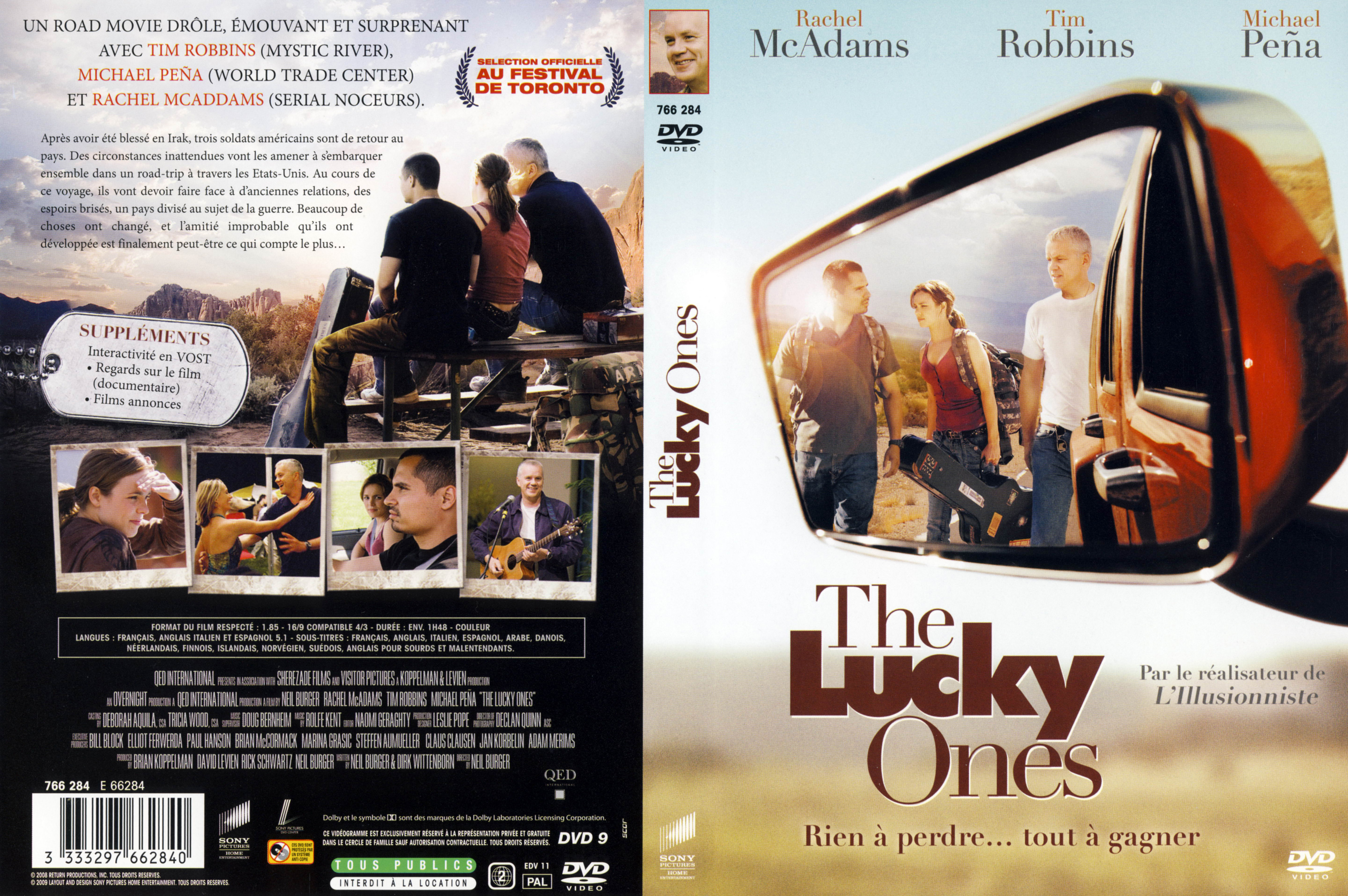 Jaquette DVD The lucky ones