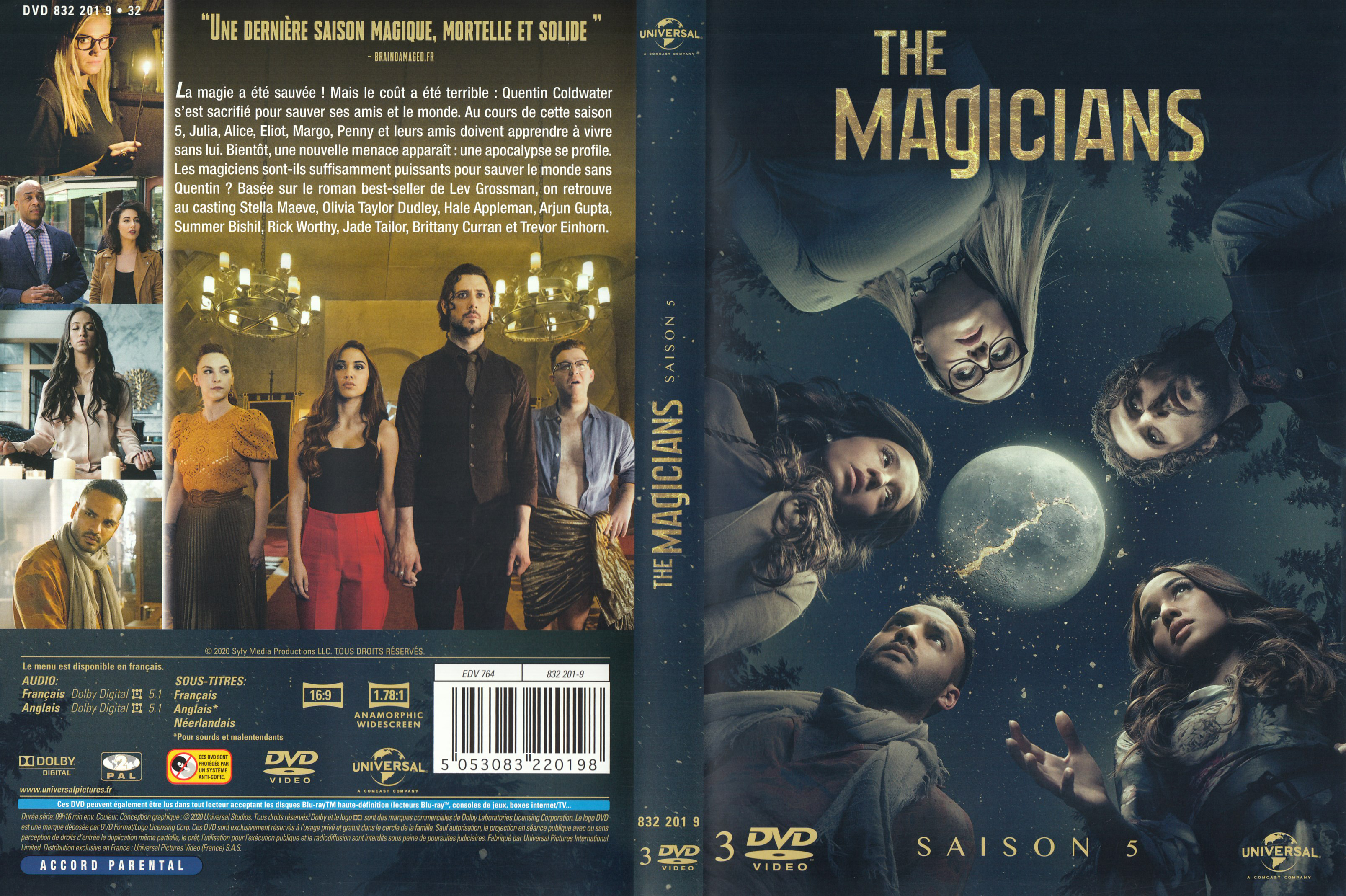 Jaquette DVD The magicians saison 5