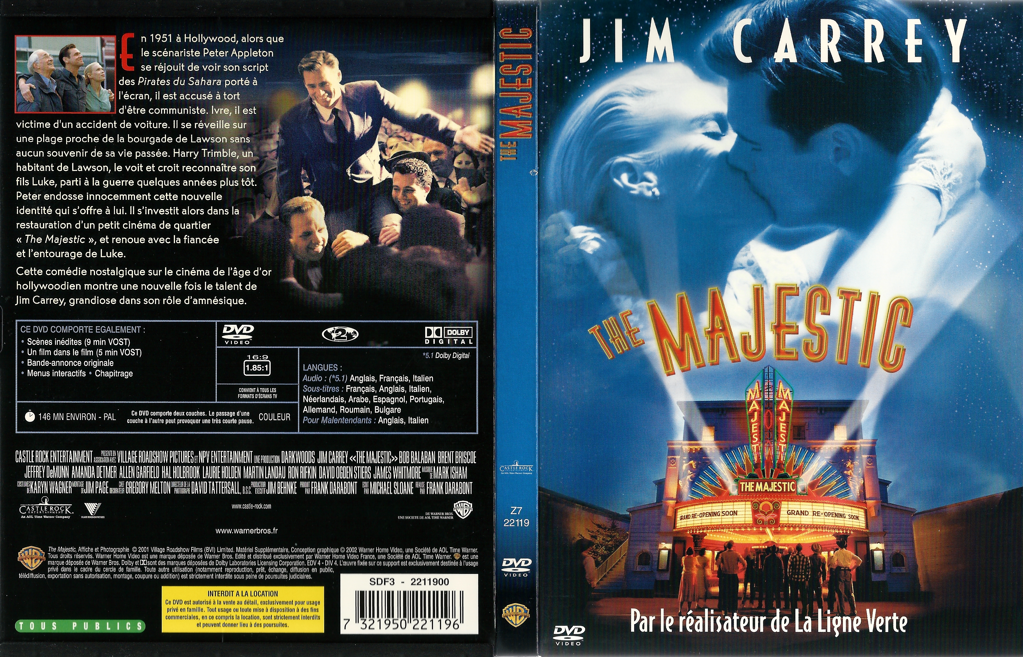 Jaquette DVD The majestic v2