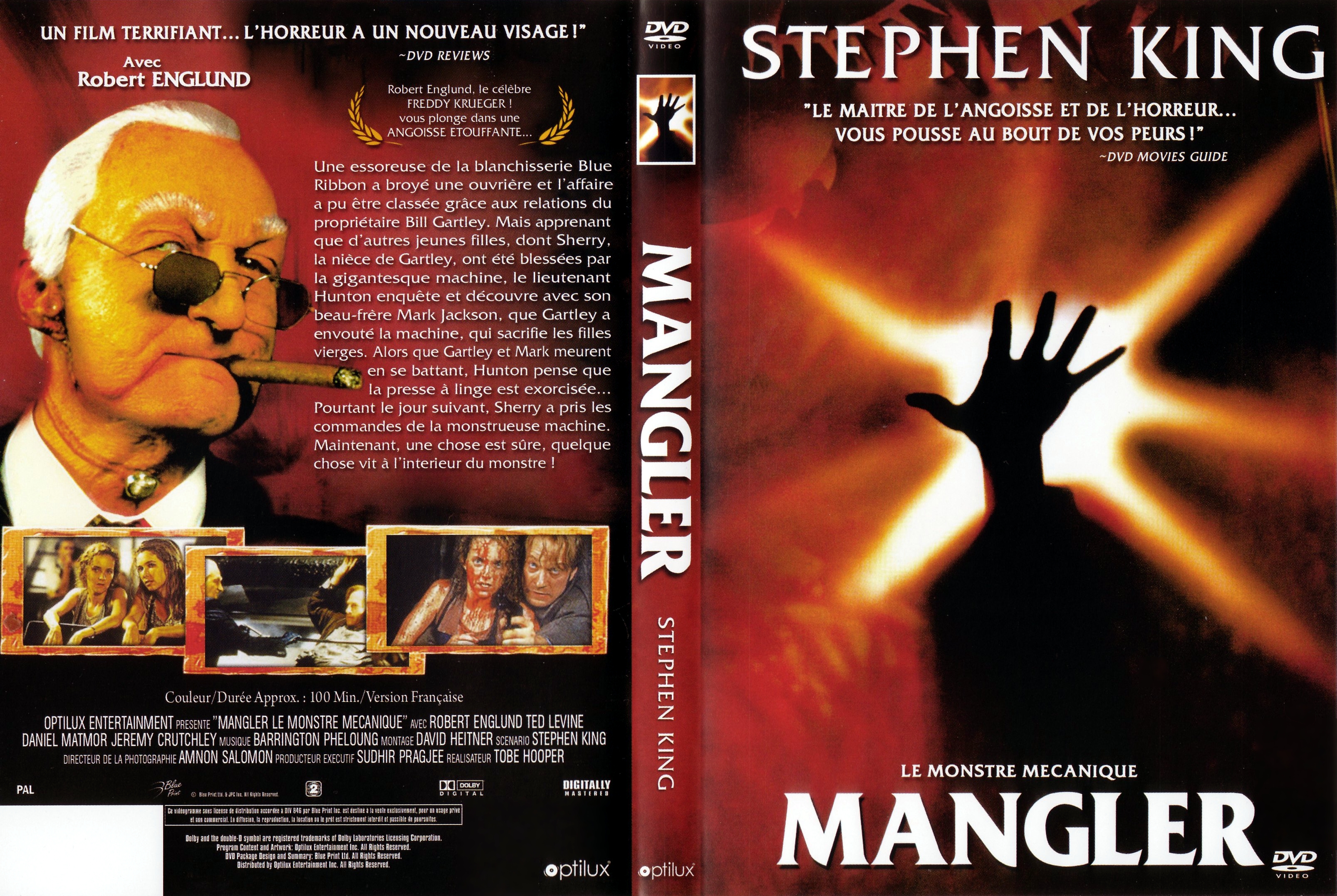 Jaquette DVD The mangler v2