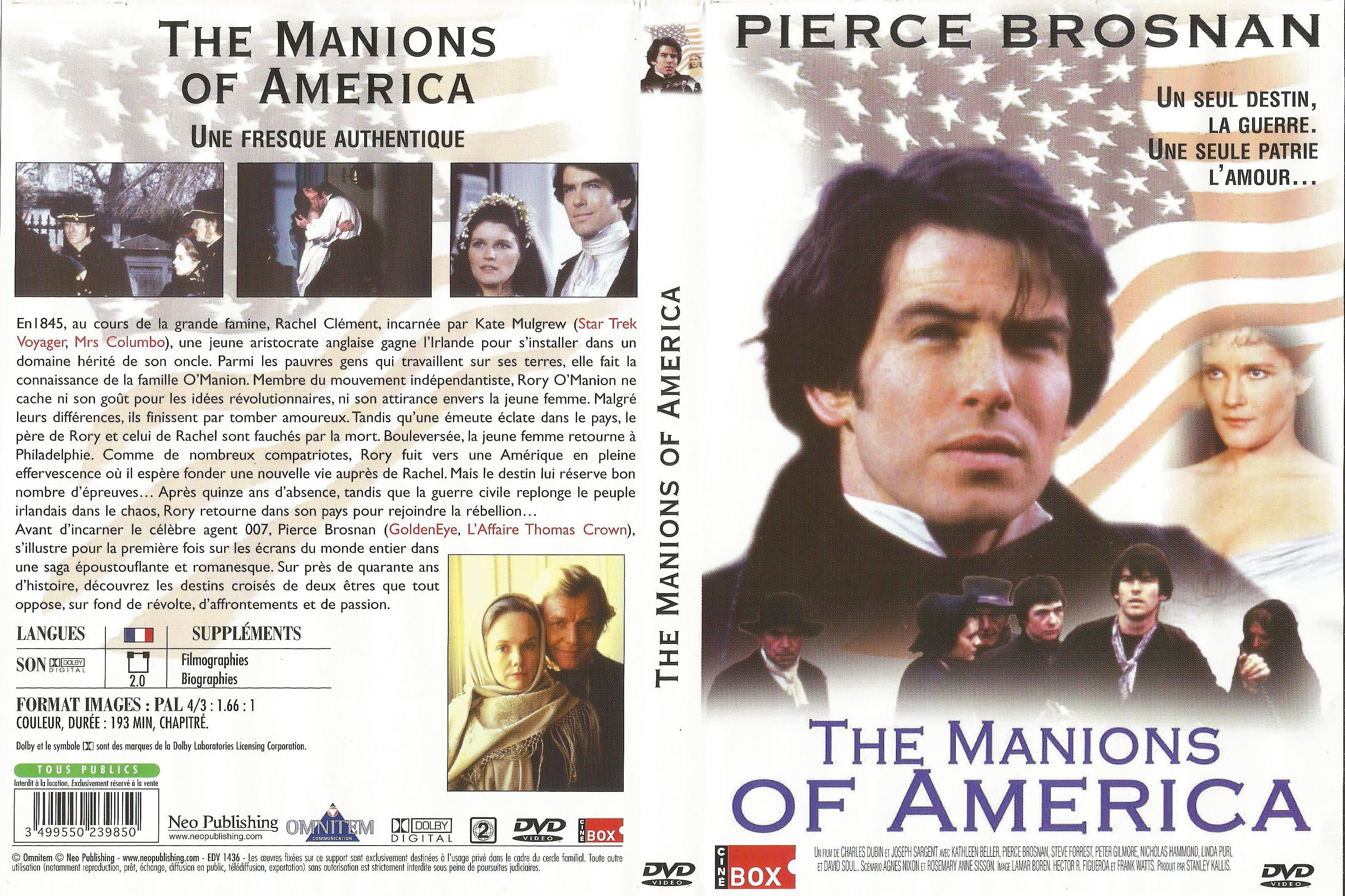 Jaquette DVD The manions of America