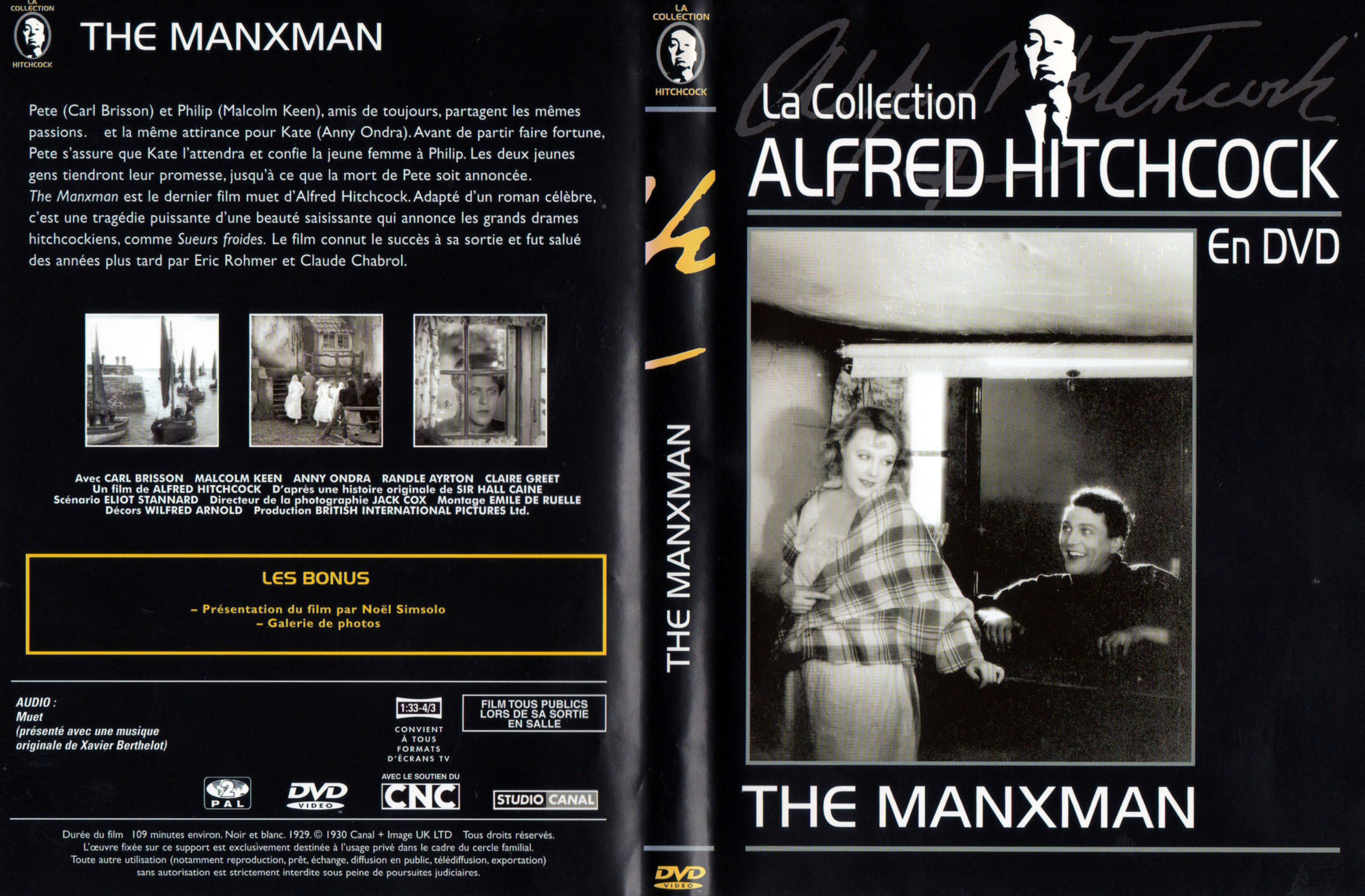 Jaquette DVD The manxman