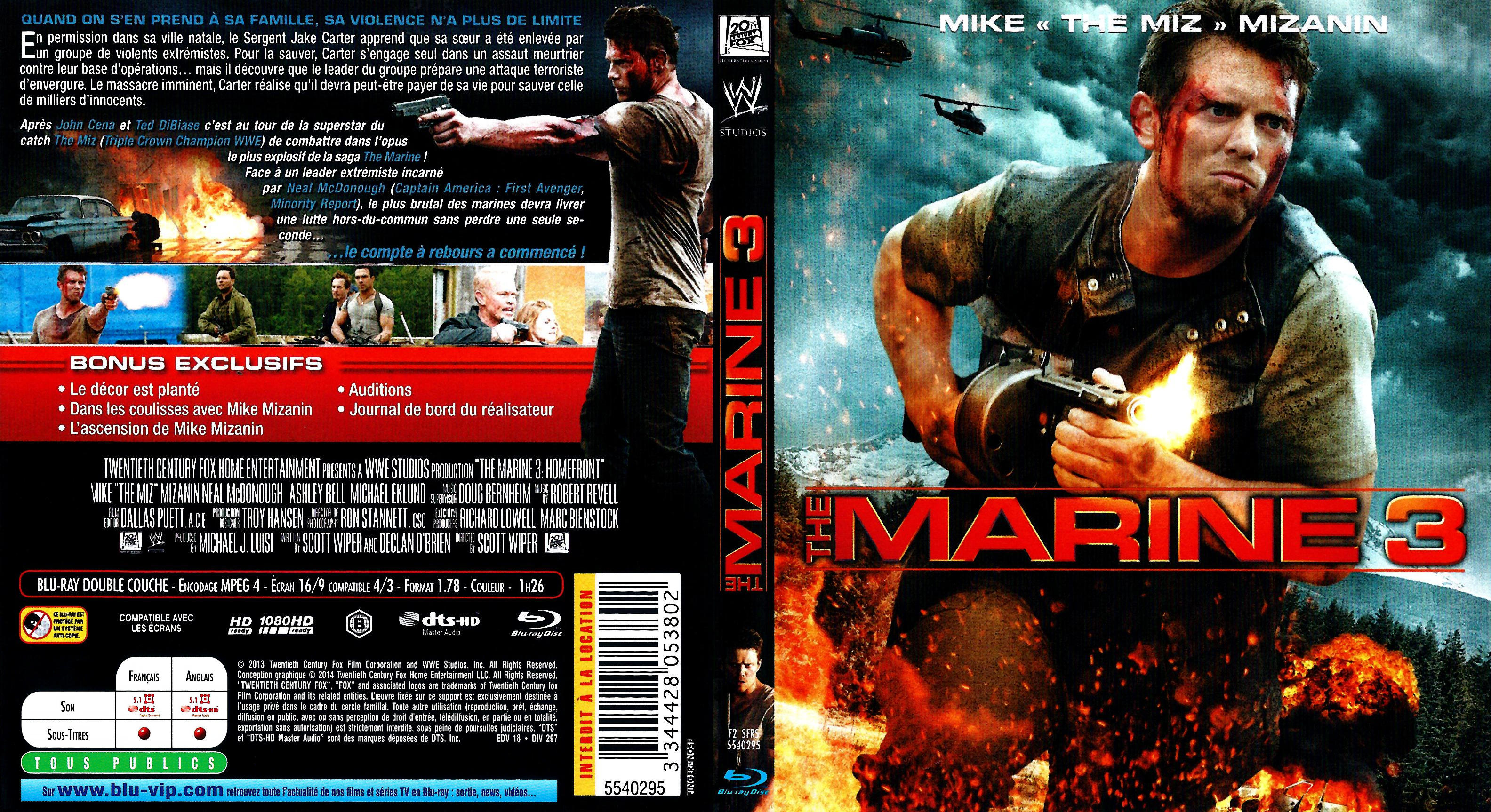 Jaquette DVD The marine 3 (BLU-RAY)