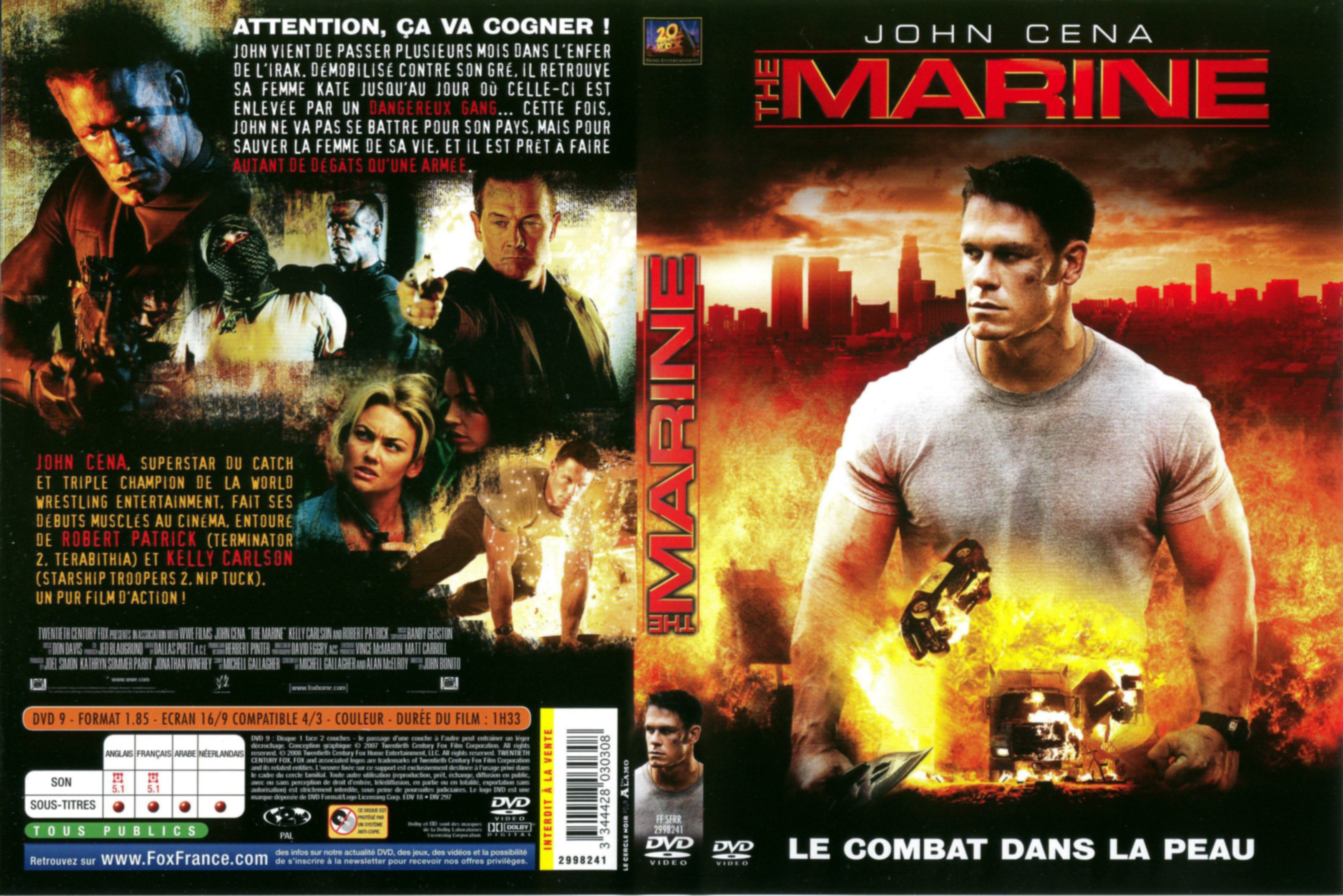 Jaquette DVD The marine v2