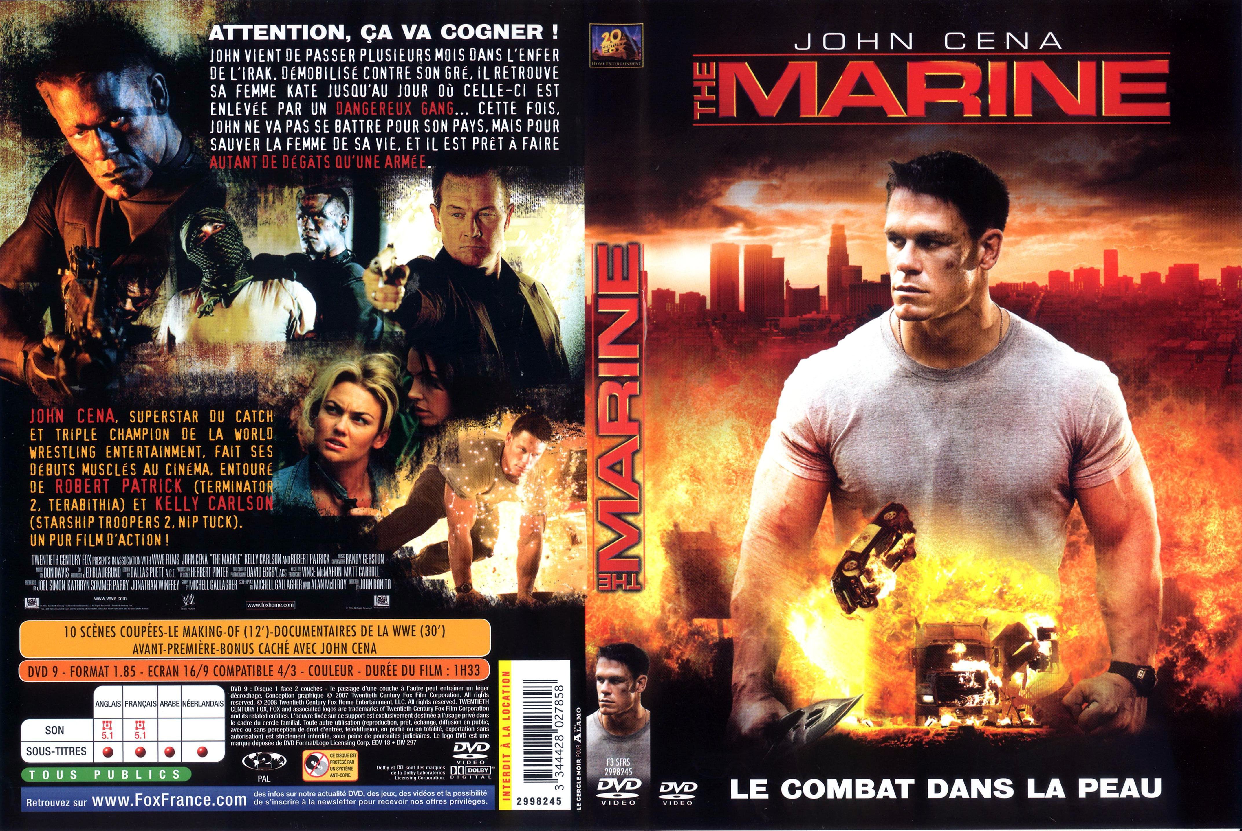 Jaquette DVD The marine v3