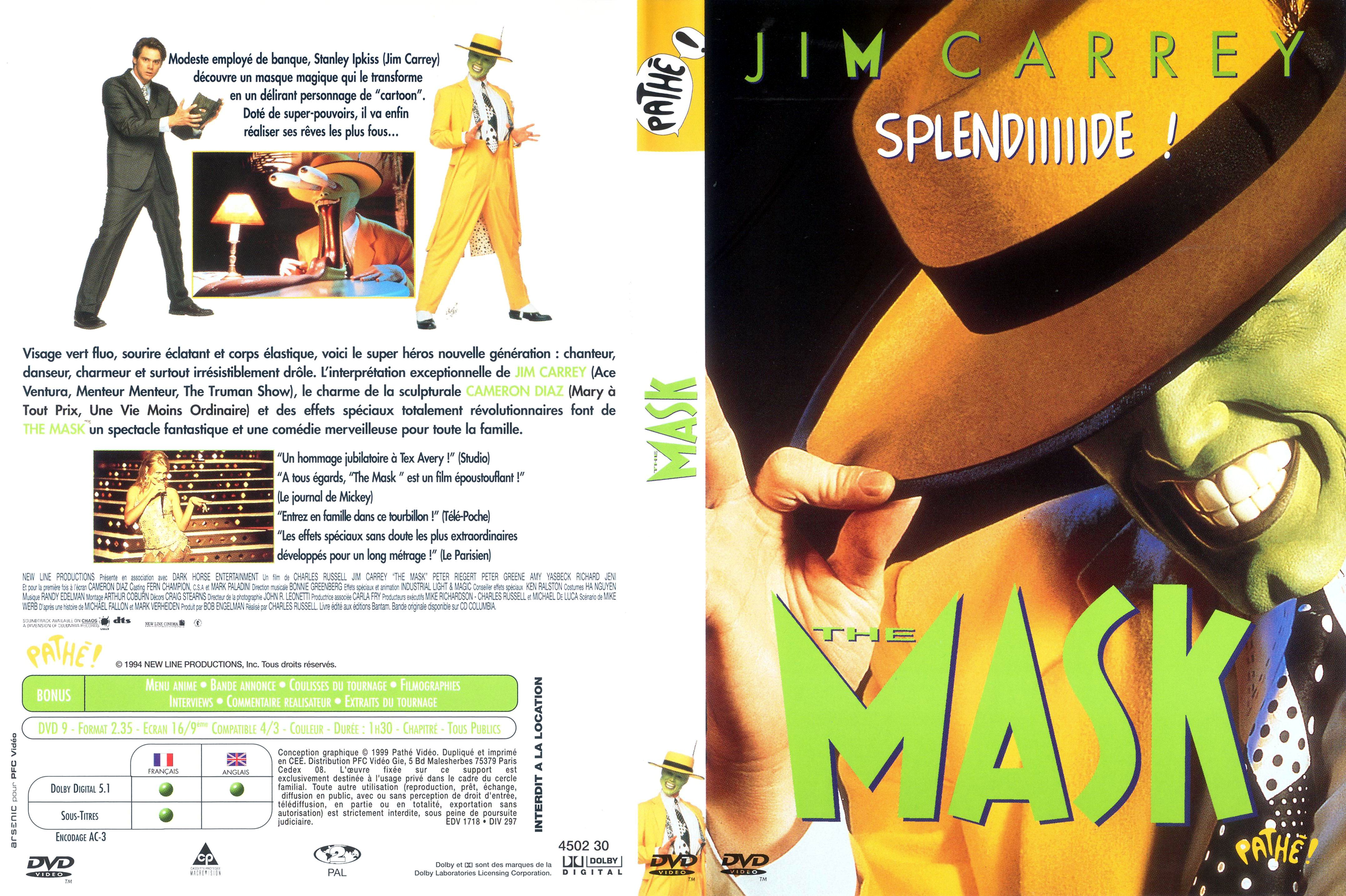 Jaquette DVD The mask
