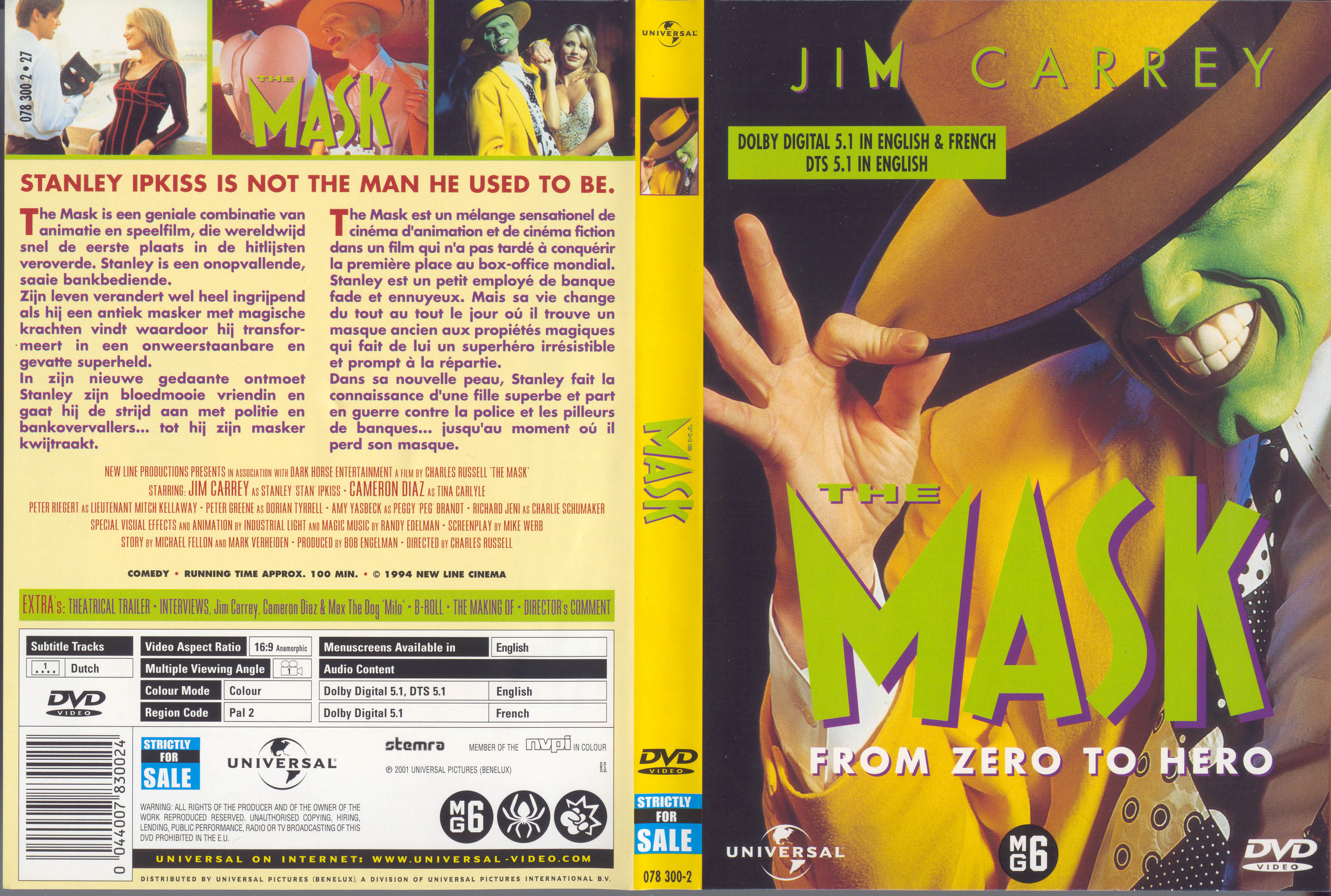 Jaquette DVD The mask v2