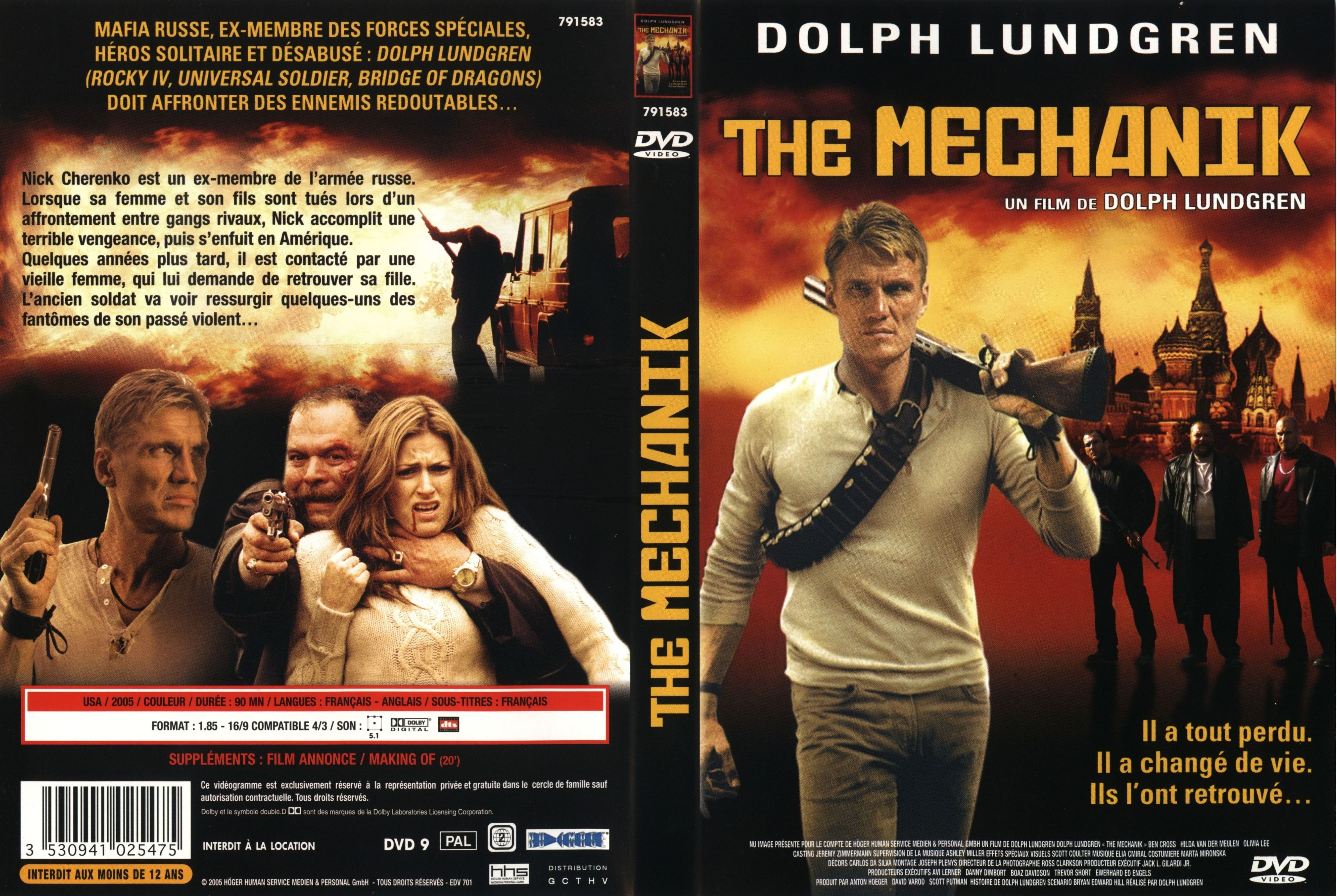 Jaquette DVD The mechanik