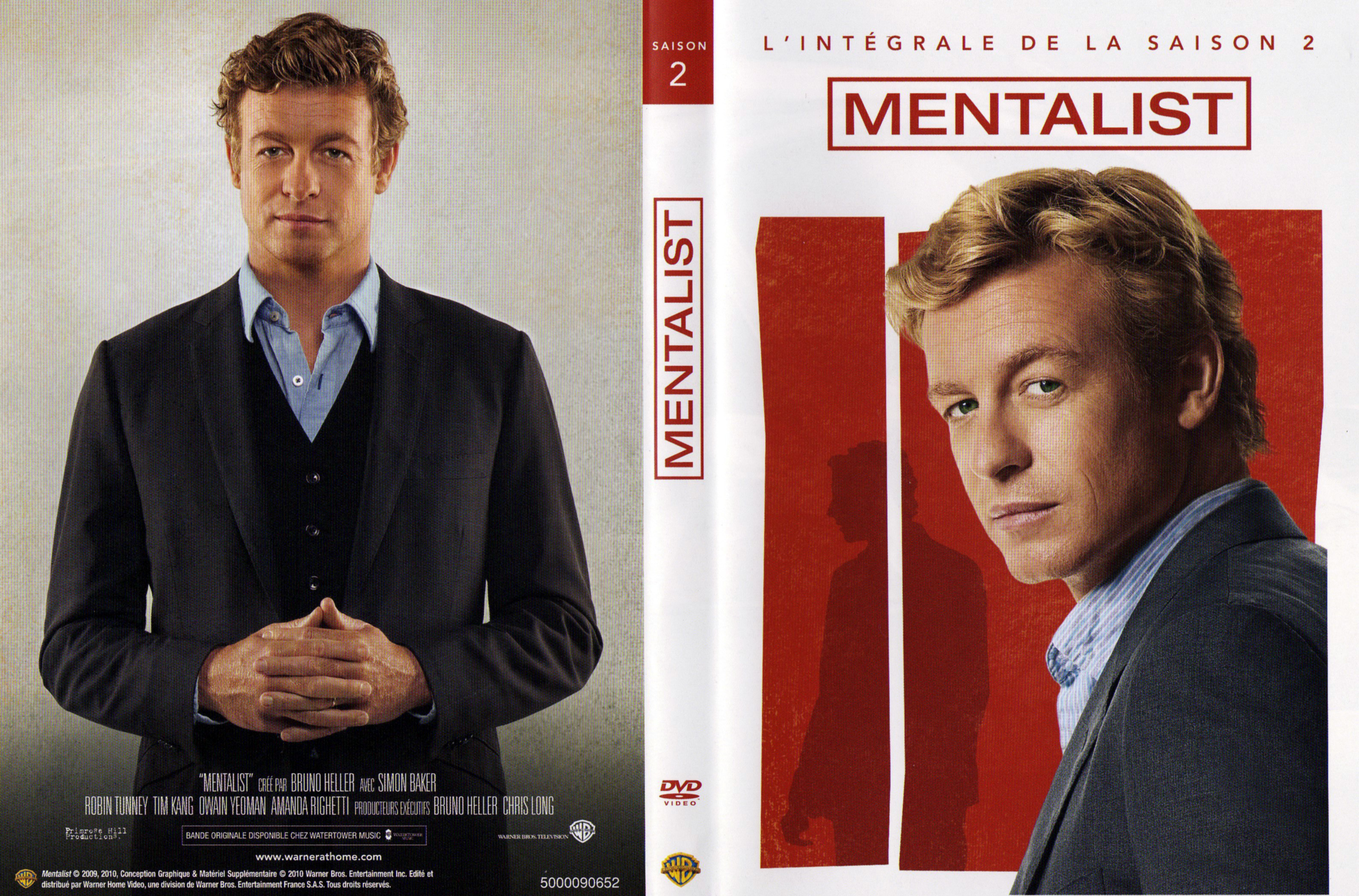 Jaquette DVD The mentalist Saison 2