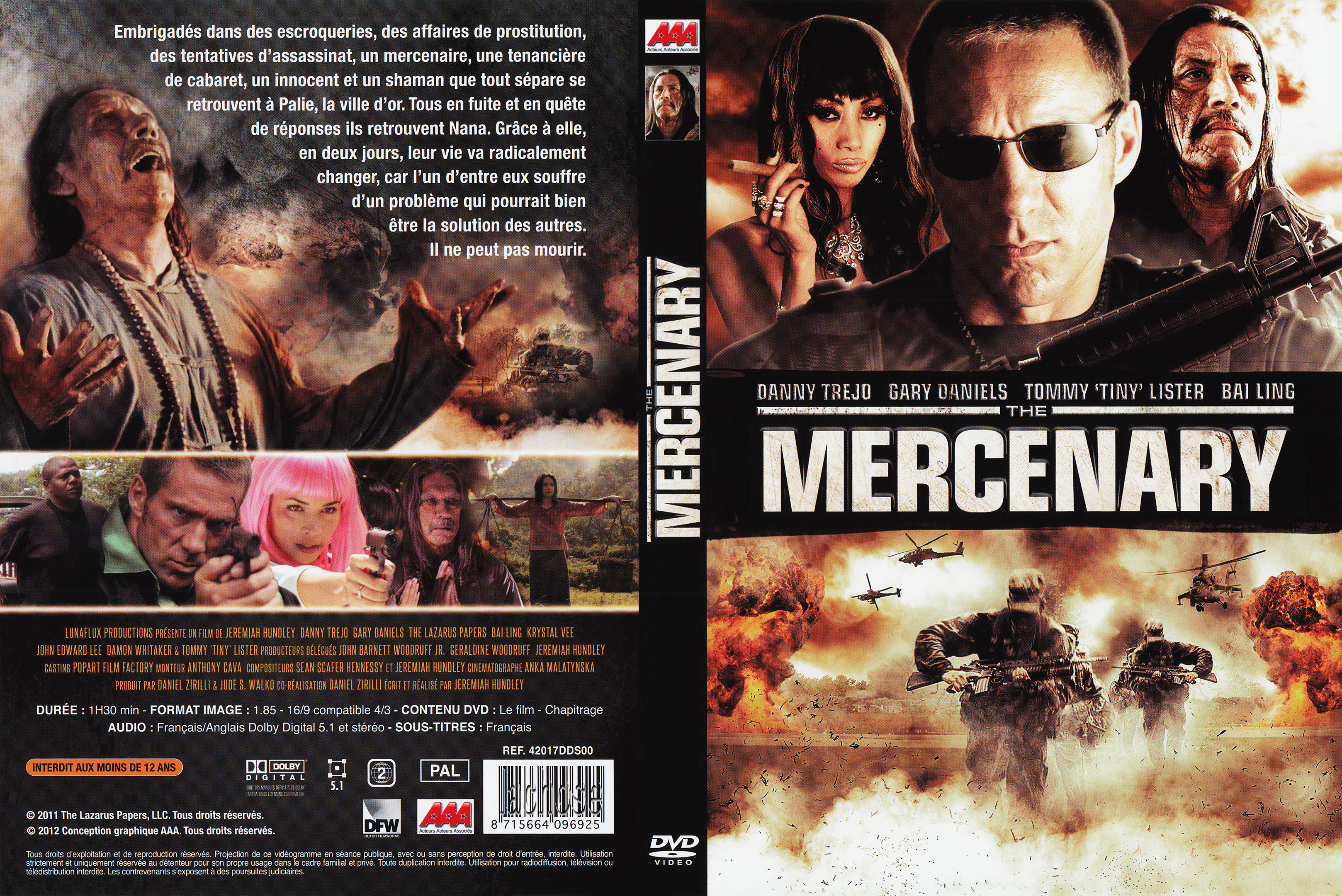 Jaquette DVD The mercenary