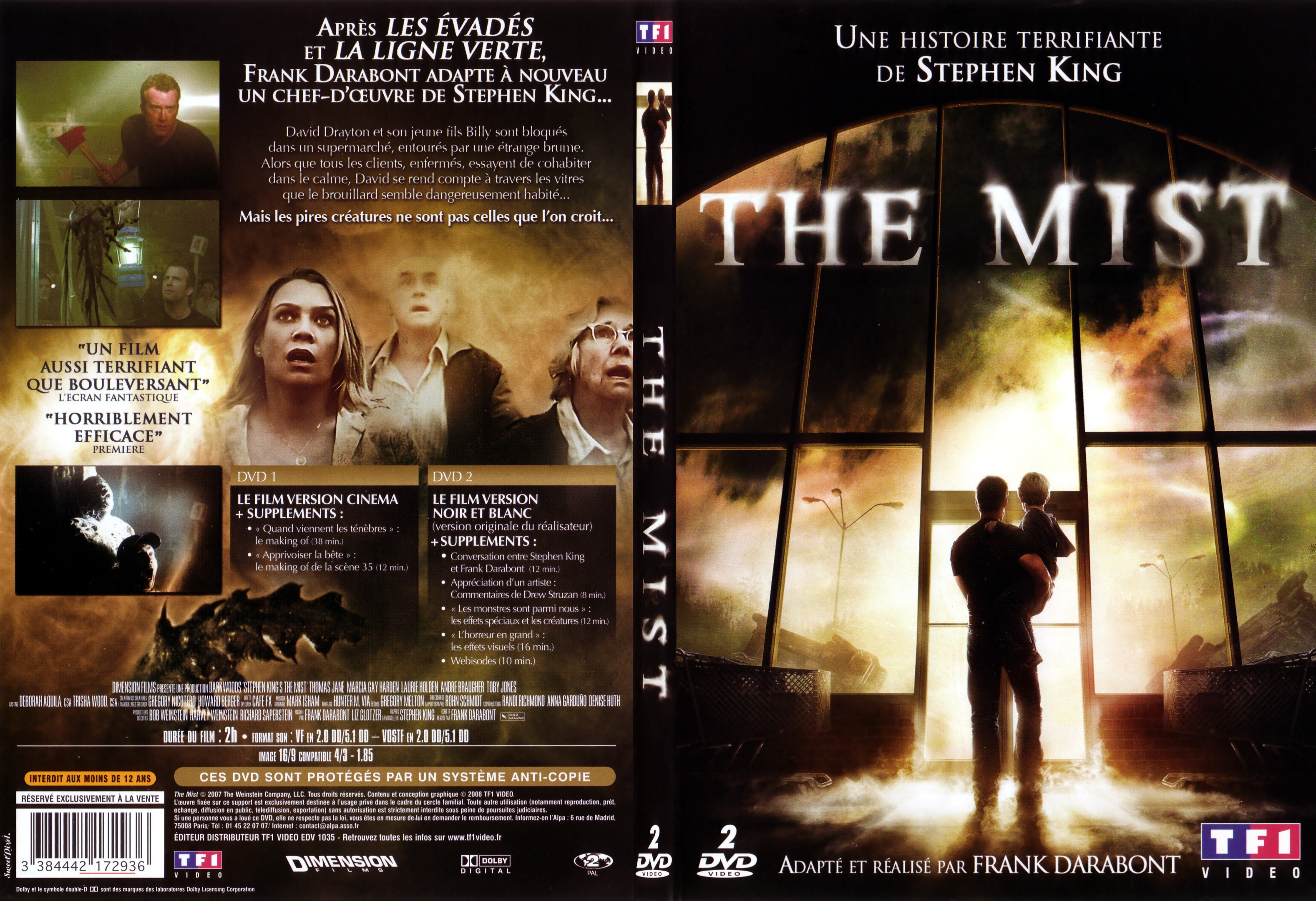 Jaquette DVD The mist - SLIM