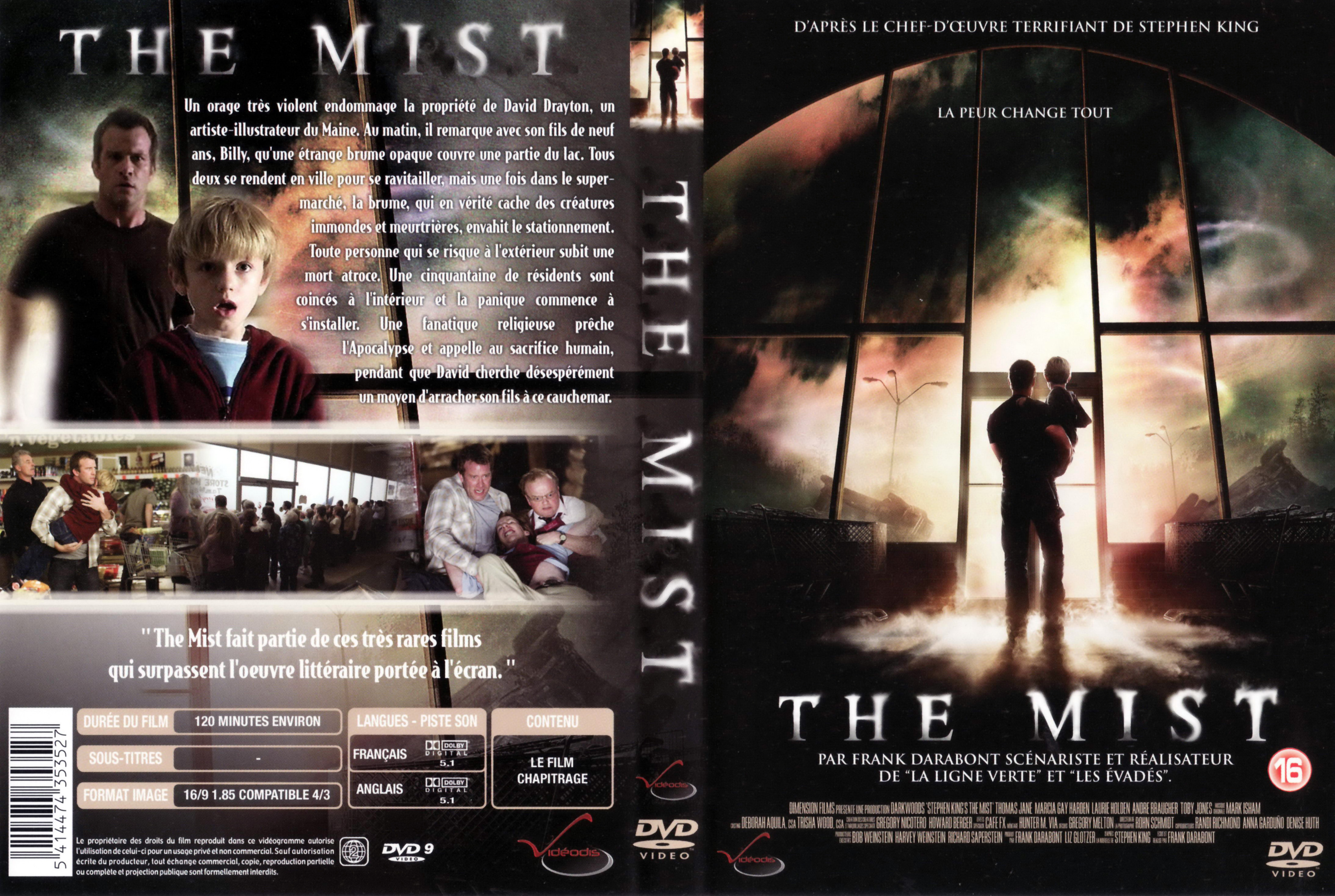 Jaquette DVD The mist v2