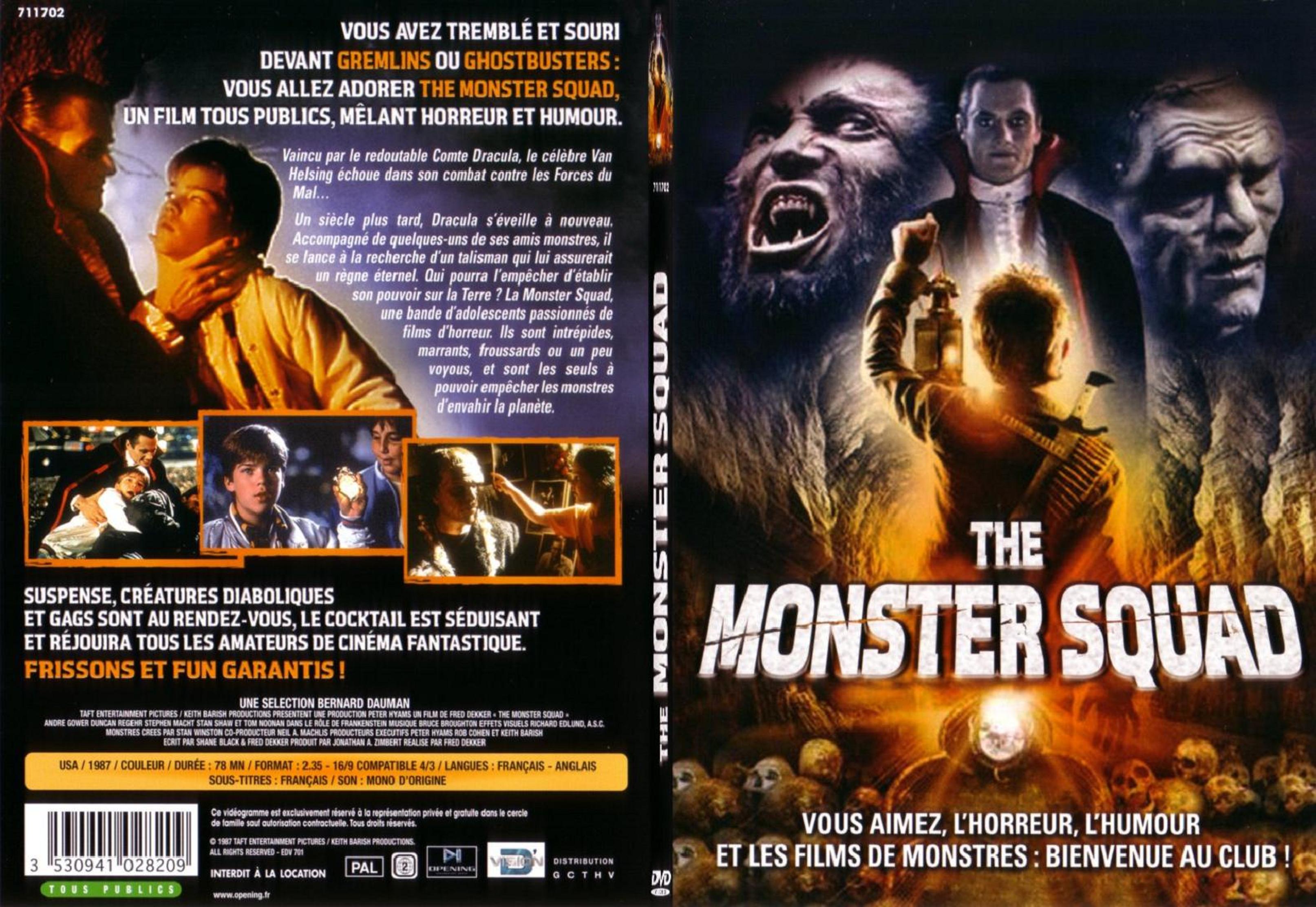 Jaquette DVD The monster squad - SLIM
