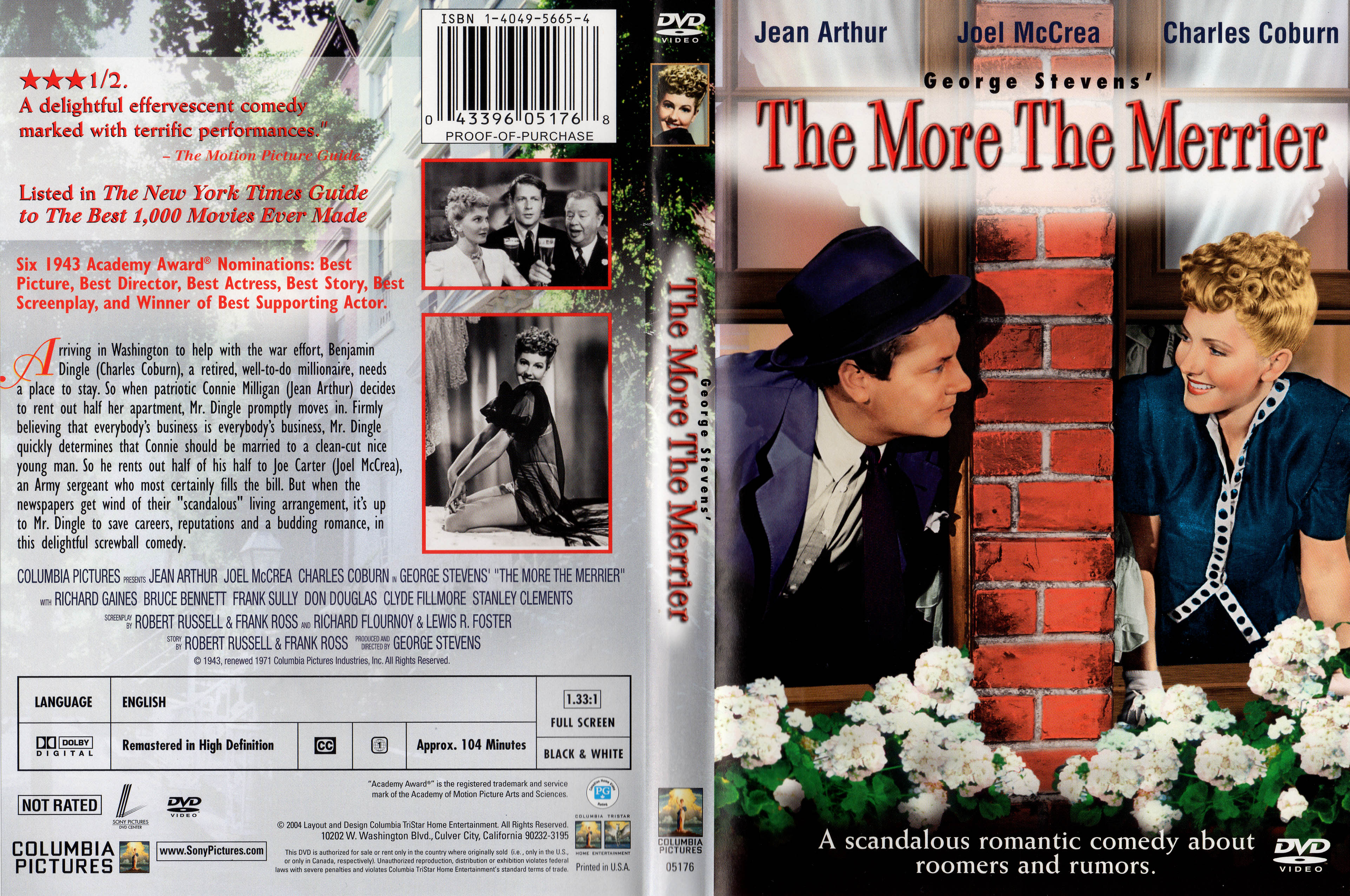 Jaquette DVD The more the merrier Zone 1