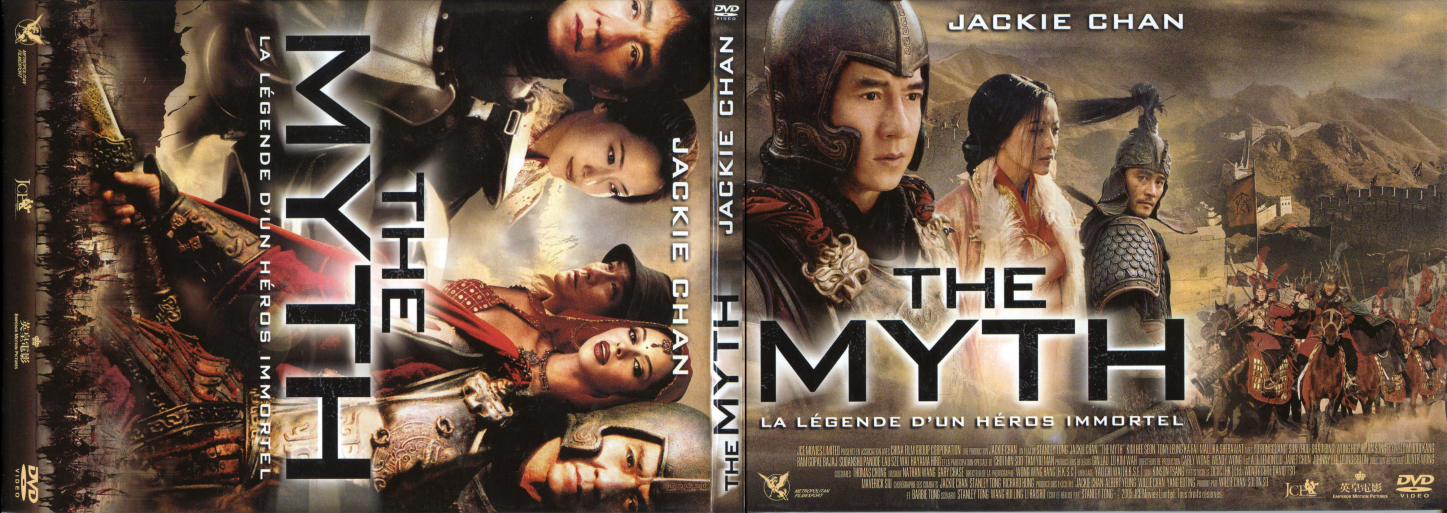 Jaquette DVD The myth (Jackie Chan) v4