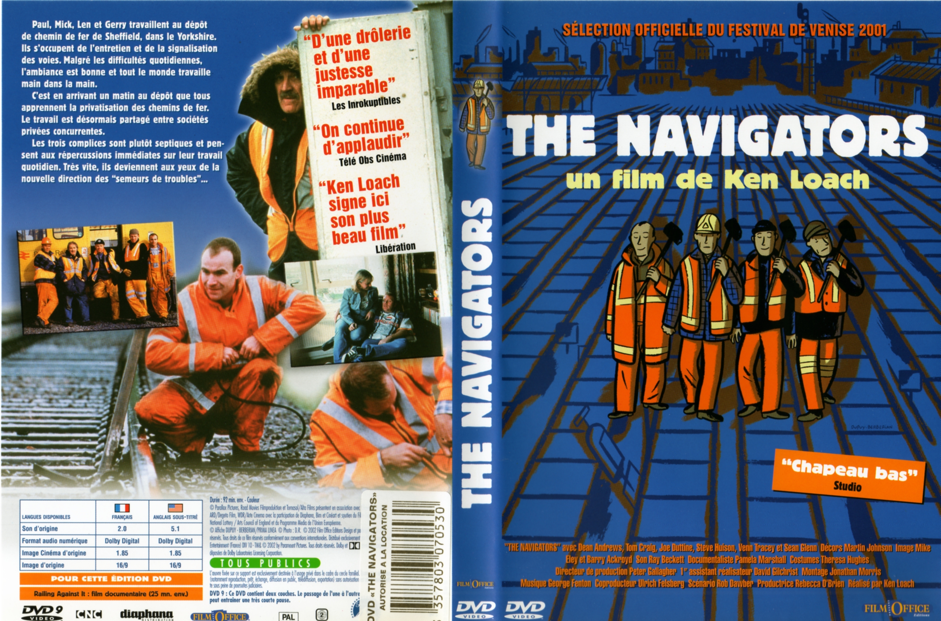 Jaquette DVD The navigators