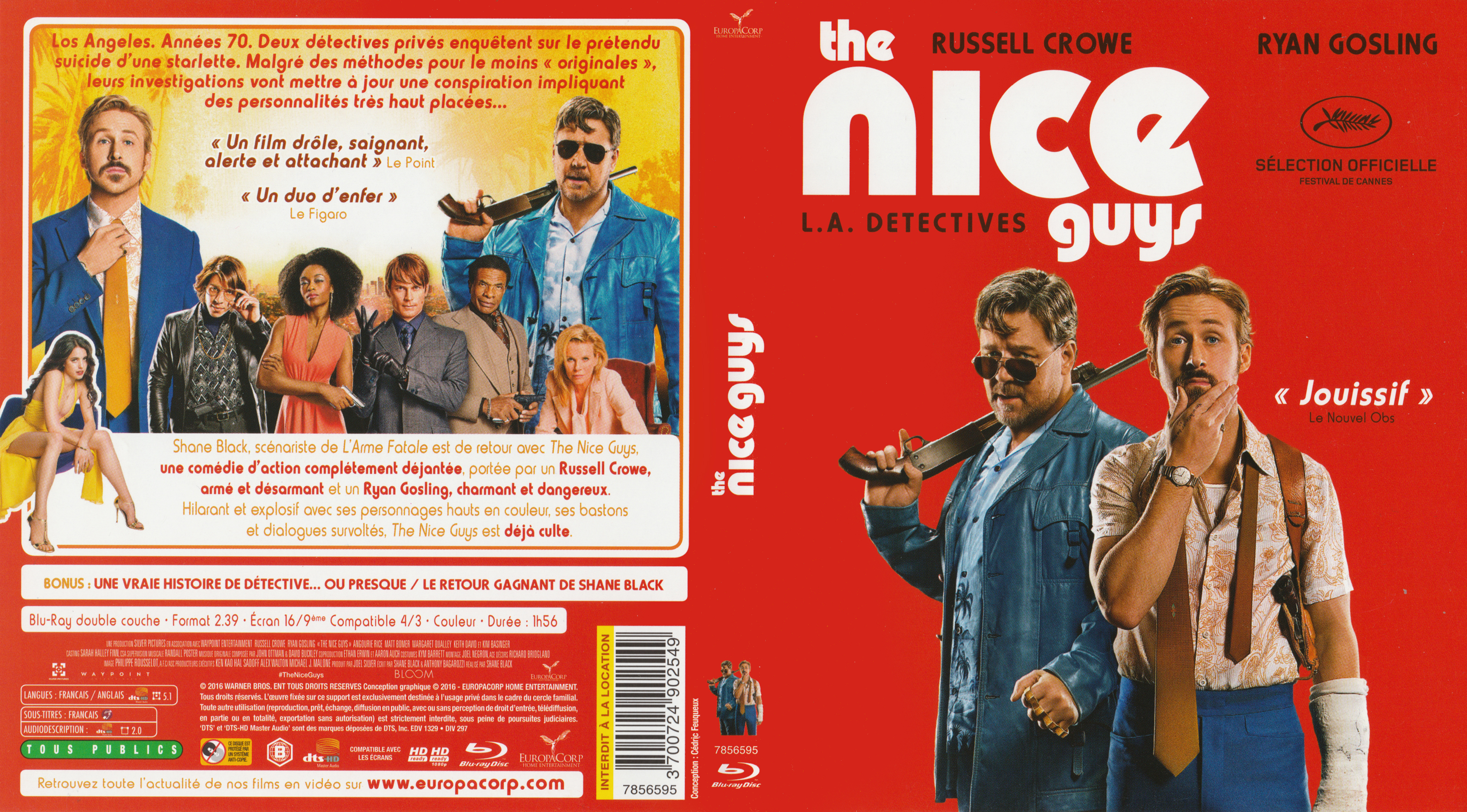 Jaquette DVD The nice guys (BLU-RAY)