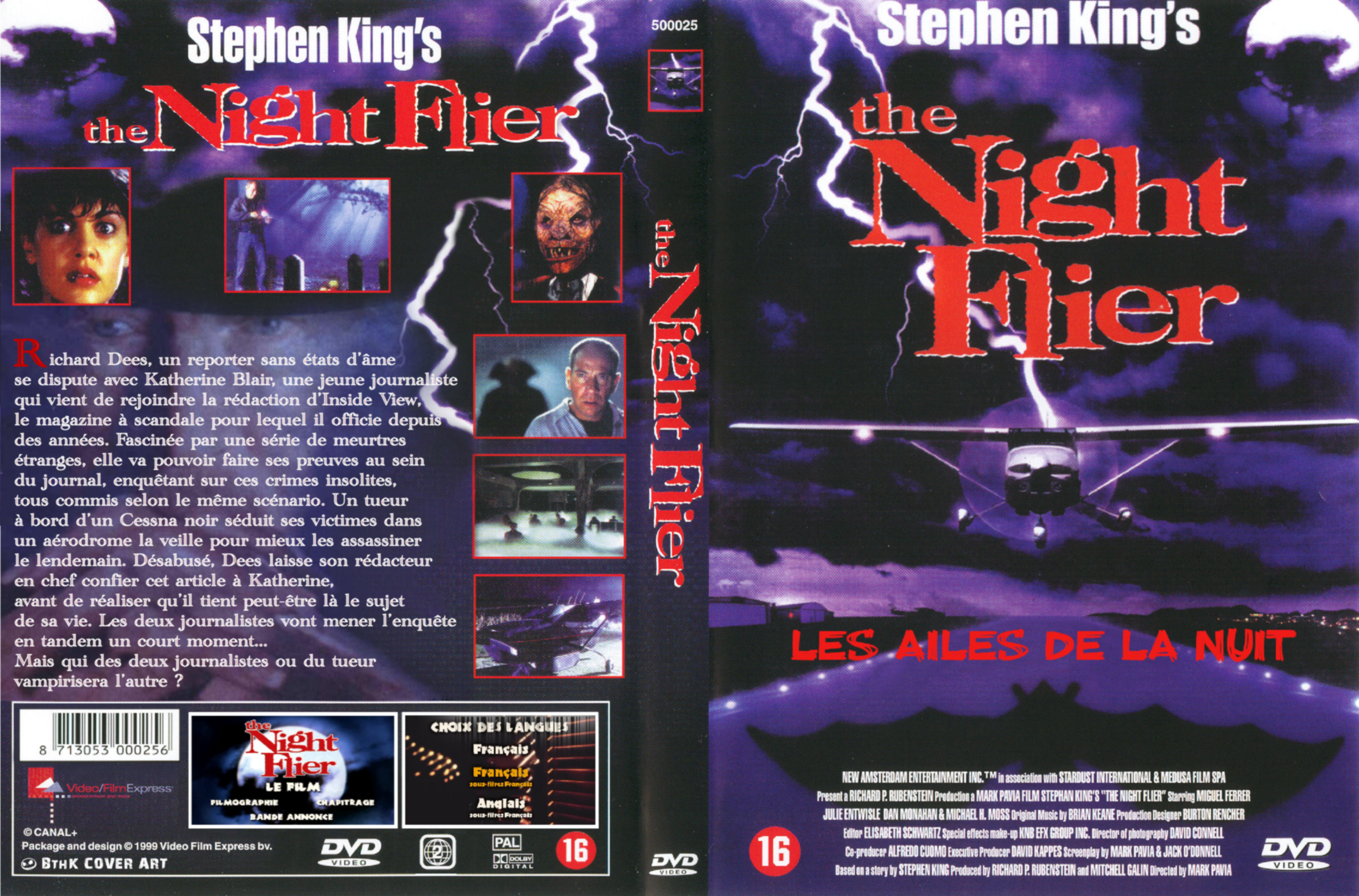 Jaquette DVD The night flier - Les ailes de la nuit